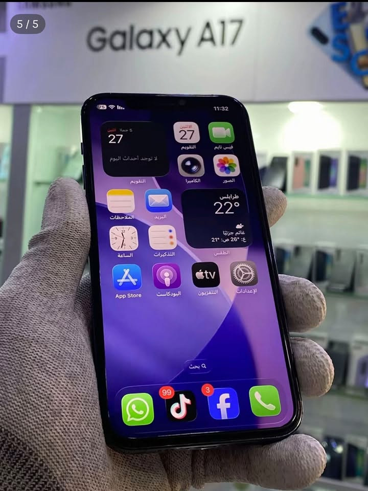للبيع 16 برو ماكس ذهبي ذاكره 256 مبدل ضهر وشاشه وكاله شرط بطاريته 90 (سبب نزول البطارية التحديث التلقائي ) واتس اب فقط ***********
