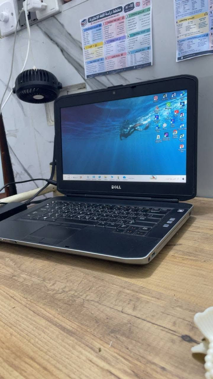 💻 لابتوب Dell 7 للبيع
🔹 الموديل: DELL Latitude E5430
🔹 الجهاز مستخدم وبحالة جيدة
🔹 حجم الشاشة: 14 إنچ
🔹 مناسب للدراسة، الأوفيس، التصفح، المحاضرات والعمل اليومي
🔹 مزوّد بخاصية Wi-Fi وBluetooth
🔹 يحتوي على مخارج USB وHDMI وVGA وغيرها
🔹 كاميرا مدمجة
🔹 لوحة مفاتيح عربي/إنكليزي
🔹 الجهاز شغال ومفحوص ومجرّب
🎁 ويّا الجهاز تحصلون على:
🖱️ ماوس
🎒 جنطة لابتوب
🔌 الشاحن الموجود ويّا الجهاز
📌 مواصفات الرام والهارد والمعالج تُذكر حسب الموجود فعلياً بالجهاز.
📍 الموقع: بغداد، حي الجهاد
📞 للاستفسار ومعرفة السعر: ***********
