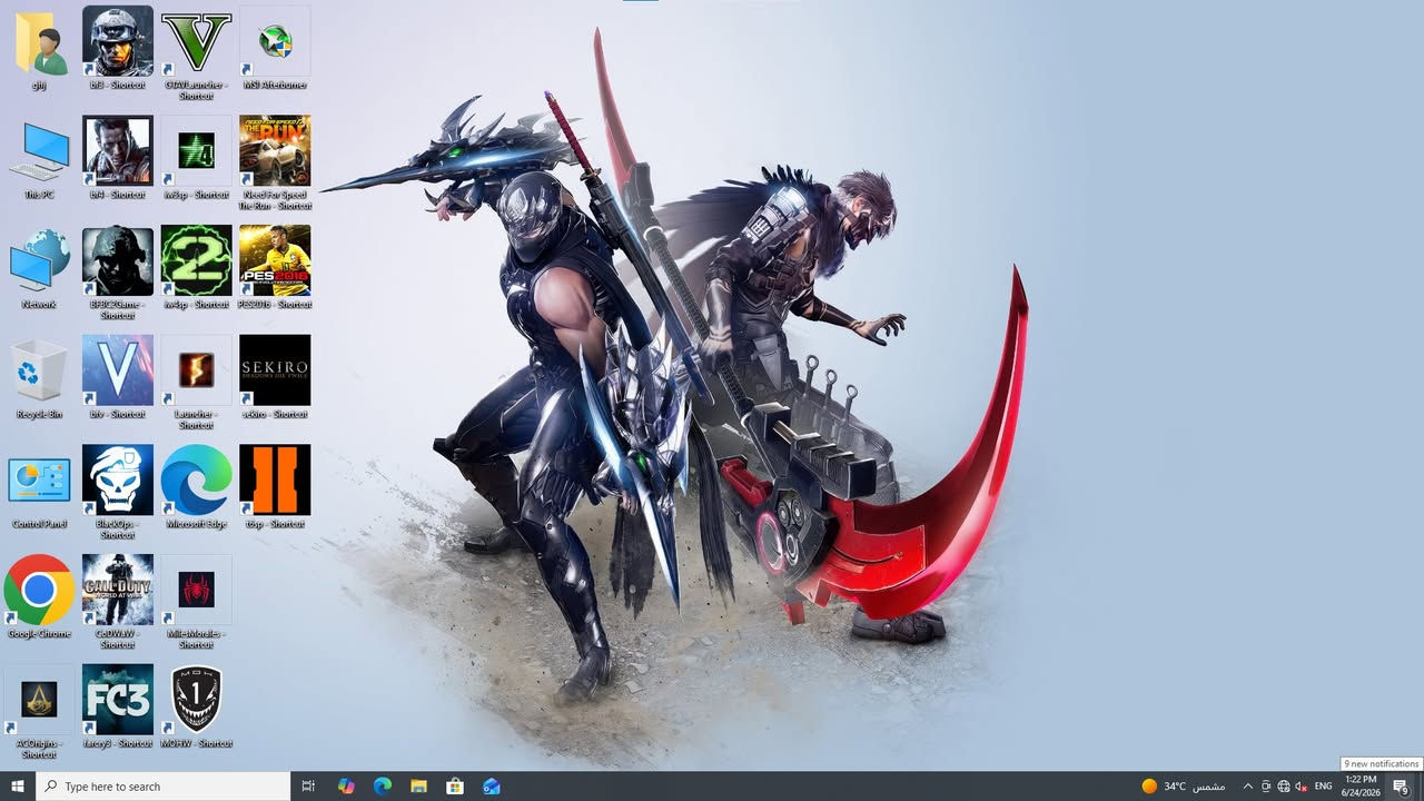 كيس تجميعة العاب 

المعالج intel core i5-4460

الرام   ddr3 16gb 

المذربورد  msi b85 ie35

كرت الشاشة axel rx 580 8gb

الكرت اصلي مو صيني

الهاردات. ssd 120   had 500 

البورسبلاي  mas 650 wat

الكيس منصب بي ٣٠ لعبة

سعر الكيس 235 الف 

بغداد شارع الصناعة 

لايوجد توصيل رقمي ***********
