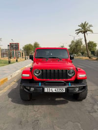جيب رانكلر 4Xe 2023 صحارى  حادث جاملغ خلفي جهه السايق بدون اي ايرباك  ...