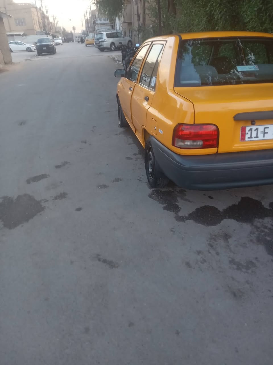سلام عليكم 
سايبا موديل ٢٠٢٣
بسمي رقم نكليزي
مصفره كلشي 
سعر المطلوب ٥٣ وبيها مجال 
بيه شويه بارد بالجاملخ جهت سايق ***********
