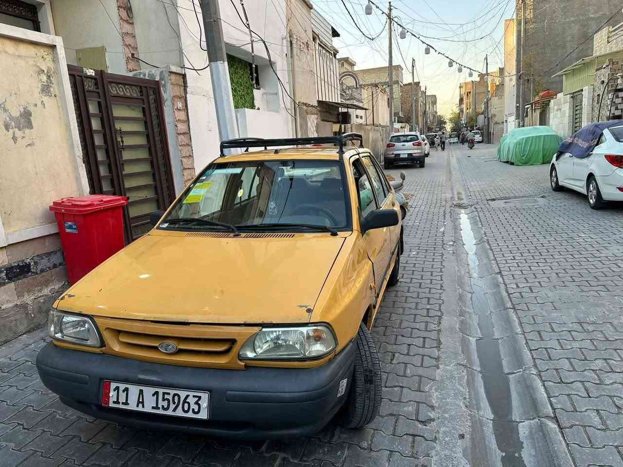 السلام عليكم سايبه 2015بيها مكينه بيها تبخير باتري جديد تايرات جدد الكشر شوفت عينك 25وبيها مجال هيه وغرامات مصفره *********** مكان السياره بغداد الحريه
