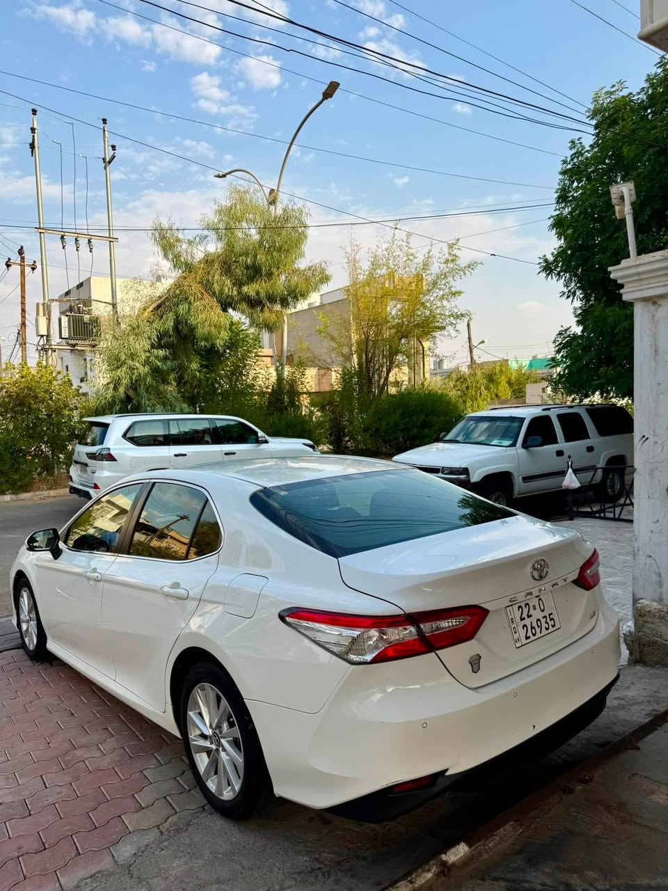 🚘 للبيع | تويوتا كامري LE خليجي موديل 2020
✅ اللون: أبيض ثلجي
✅ الممشى: 90 ألف كم (حقيقي)
المواصفات:
* سايد بريك كهربائي
* شاشة كبيرة
* حساسات
* داخل جلد لون مشمشي
حالة السيارة:
* كير ومحرك شرط
* 4 تايرات جديدة
* سنوية جديدة + هزّة فحص جديدة
* بدون صبغ نهائياً
* مكفولة كفالة عامة
💰 السعر: 195 بيها مجال بسيط
📍 الموقع: كركوك
📞 للاستفسار: ***********

