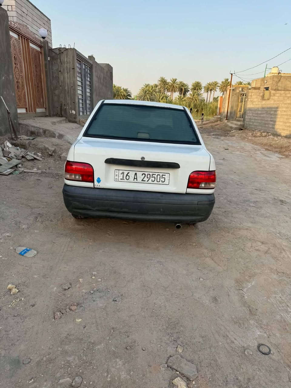 سلام عليكم سايبا للبيع او مراوس بيجو بارص او 405
مديل 14 كير ومكينه سياره جاهزه 
مكفوله من ضربه 
ماعايزه شي كشرها حلو نضيفه
 سياره  بسمي  رقم انكليزي قادسيه 
تبريد ثلج  واتساب او اتصال ***********
