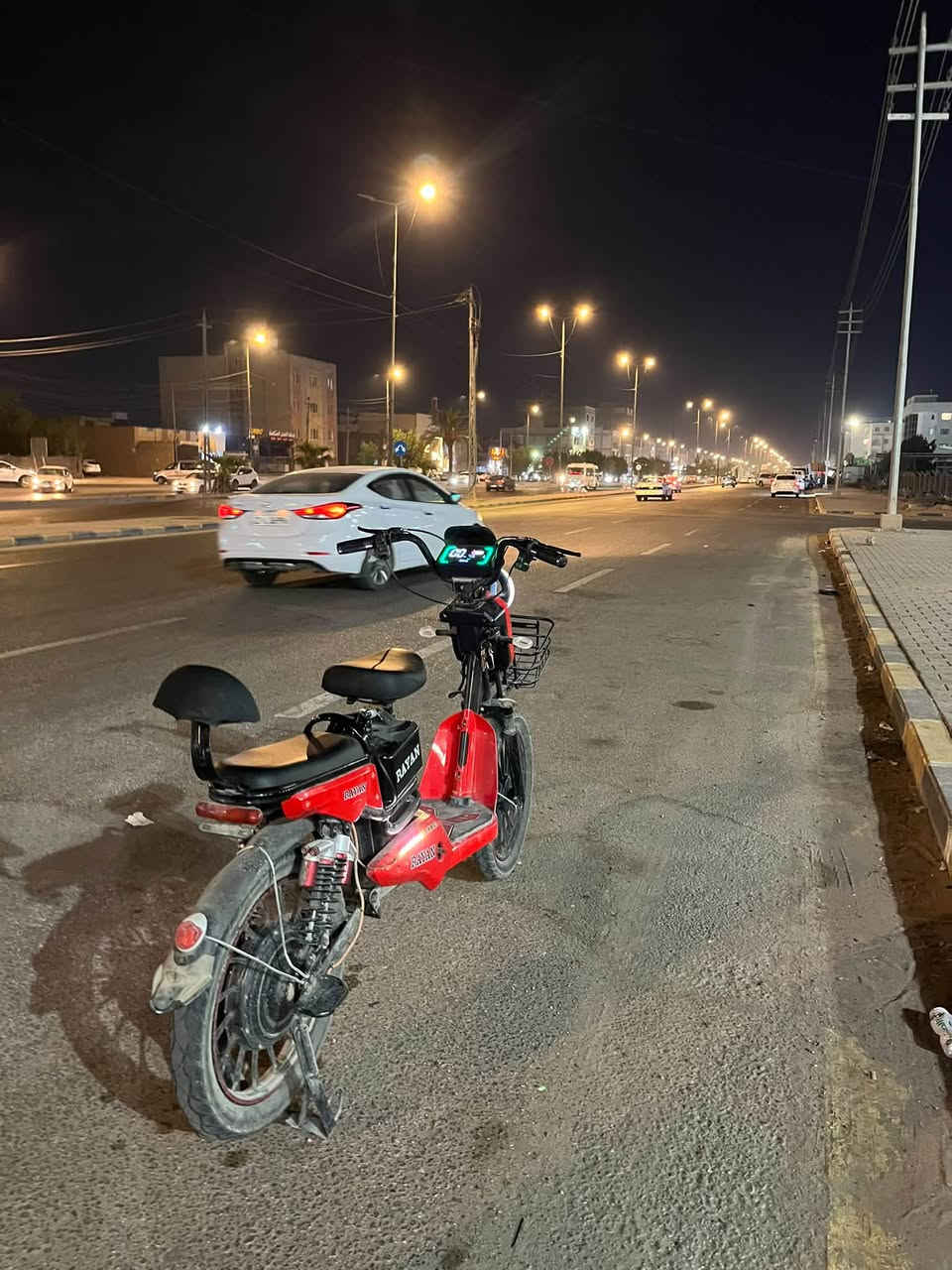دراجه شحن شركه ريان  حجم ٢٠
شغاله 
أشاير ✅

هورن ✅

مثبت سرعه ✅

لايت عالي ✅

مستعمله 6  اشهر  ✅

سعر 220  وبيه مجال استفسار ***********
