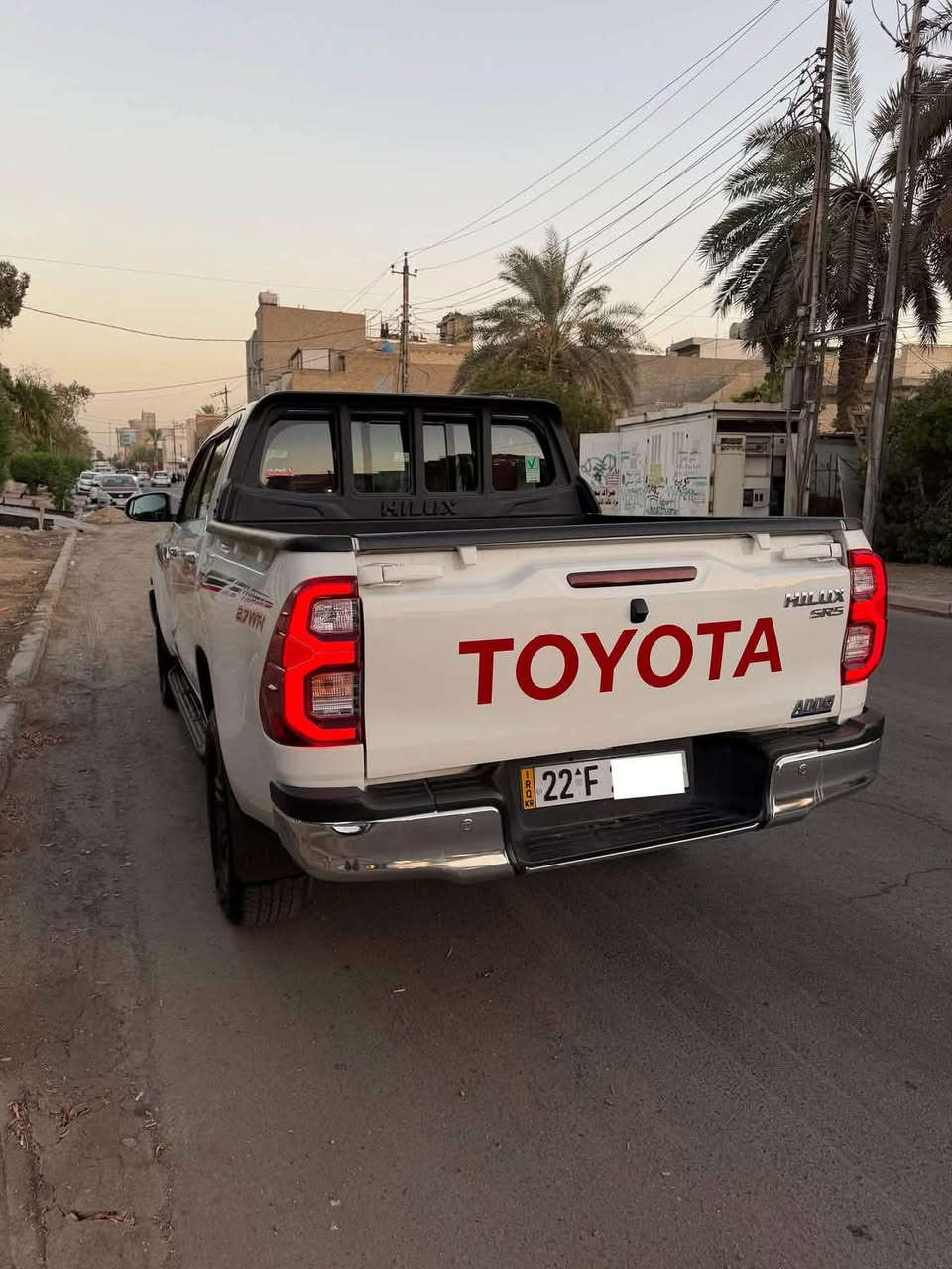 هايلوكس 2023
فورويل 4×4 «ساز»
فول موصفات ام الشاحن
🔹 الرقم: أربيل 
🔹 الممشى: 78.000
🔹 الكفالة: مكفولة كفالة عامة
الموقع: بغداد
***********

