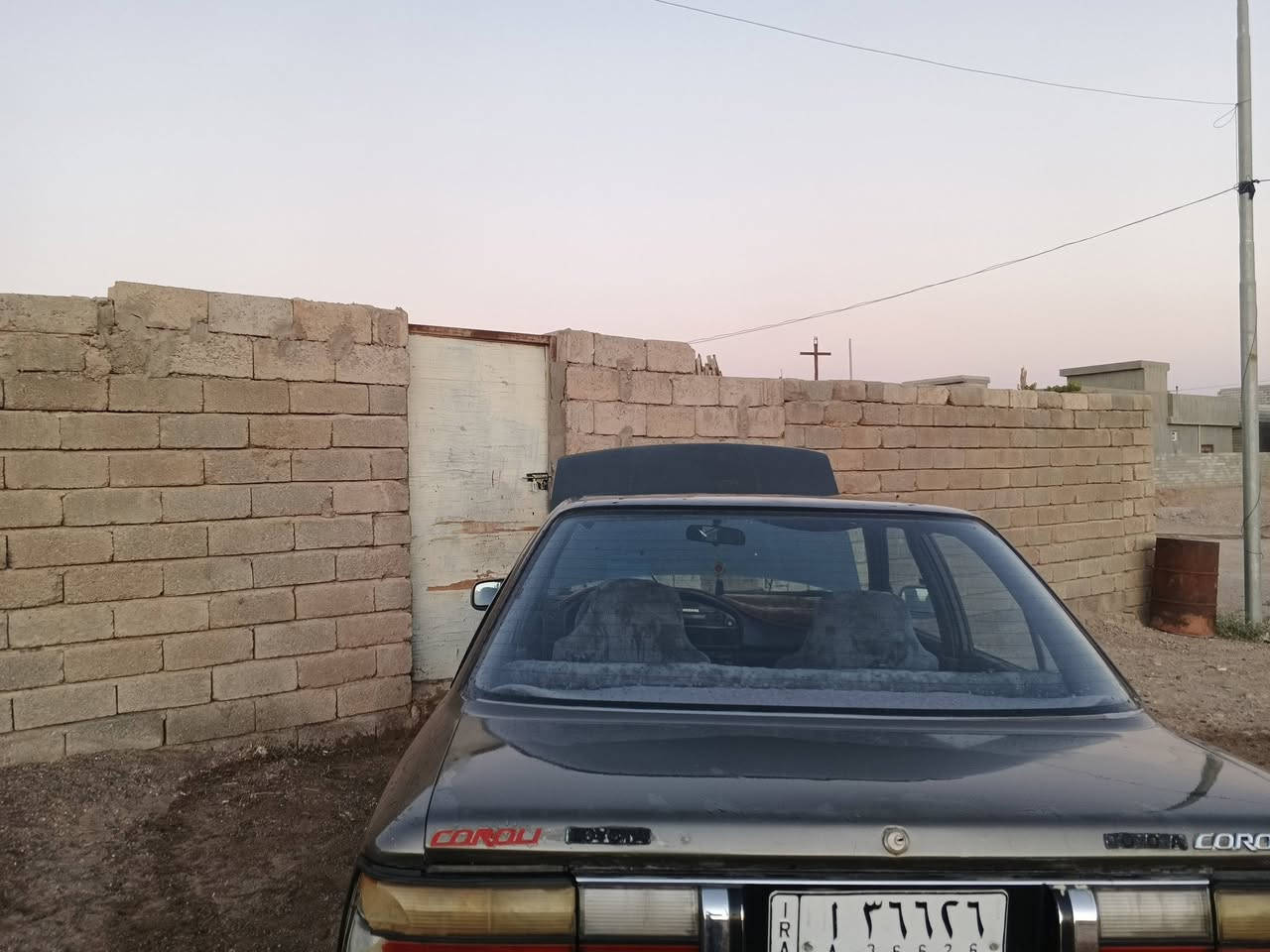 سلام عليكم كورله للبيع موديل 90 شرط كير ومحرك بي بدايت سرف قليل مصبوقه عام جماليه سياره حلوه رقم صلاح دين سعر 37 وبيه مجال رقم الهاتف ***********
