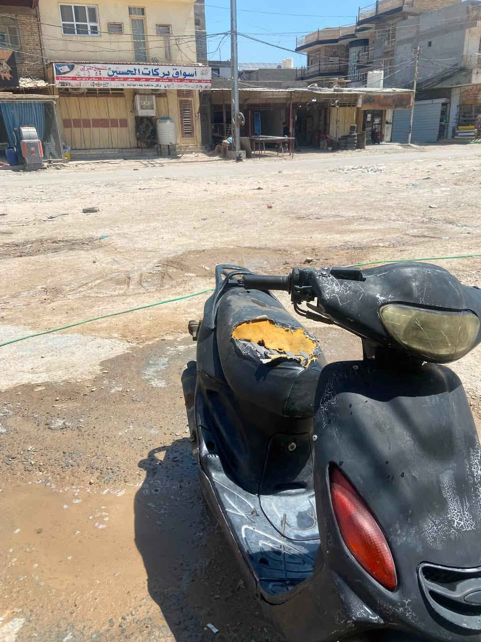 للبيع سعر ١٢٥ وبيه مجال مكان كربلاء رقم ***********
