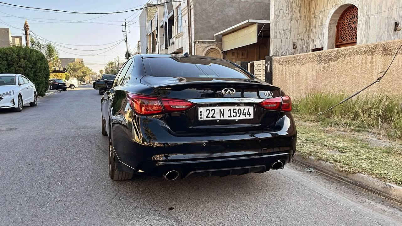 مراوس ب جيتا او تيغوان
انفنتي Q50
موديل 2022
6 سلندر توين تيربو 
 فول مواصفات لأخير
رادر امامي خلفي
حساسات  
فتحة سقف 
كراسي جلد 
كراسي كهرباء 
كراسي هيتر 
اربع وضعيات قيادة 
مواصفات كلش هواي بيها 
ماشية 50 الف كم قابل للزيادة
سيارة كلش نظيفة و جديدة
ما بيها اي نقص مجرد بولش يحتاج لها  
كير و محرك و تبريد زيرو أصلا سيارة ما ماشية هواي
4قطع صبغ 
وبيها اماكن بارد و سقف بيها بارد هم 
قليل مبين بصور من حادثها
ب العراق صارت بيها طخة خفيفة بدون صبغ هم منشورة   
صور حادث موجودة بمنشور
سيارة باسمي تحويل مباشر شرط   
 السعر 140 
رقم تواصل ***********
