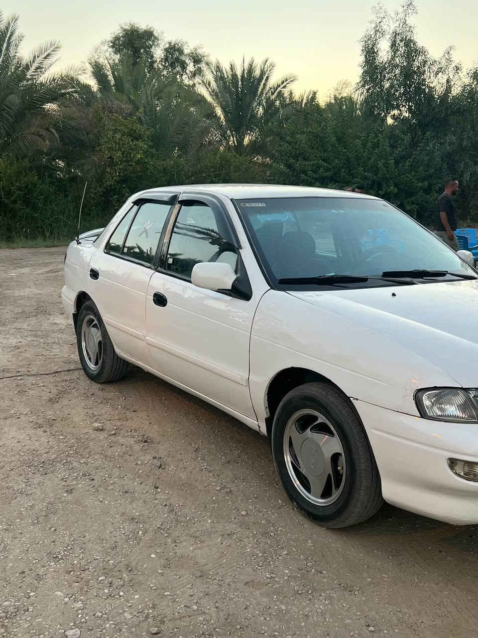سلام عليكم
كيا سيفية موديل 96
سيارة بلاديه بدون صبغ 
كير و محرك حاوية سياره جاهزه من كلشي مابيه نقص برغي السياره بأسمي السياره احلى من الصور المكان بغداد ناحية الرشيد السعر 43 بيها مجال 
***********
***********
