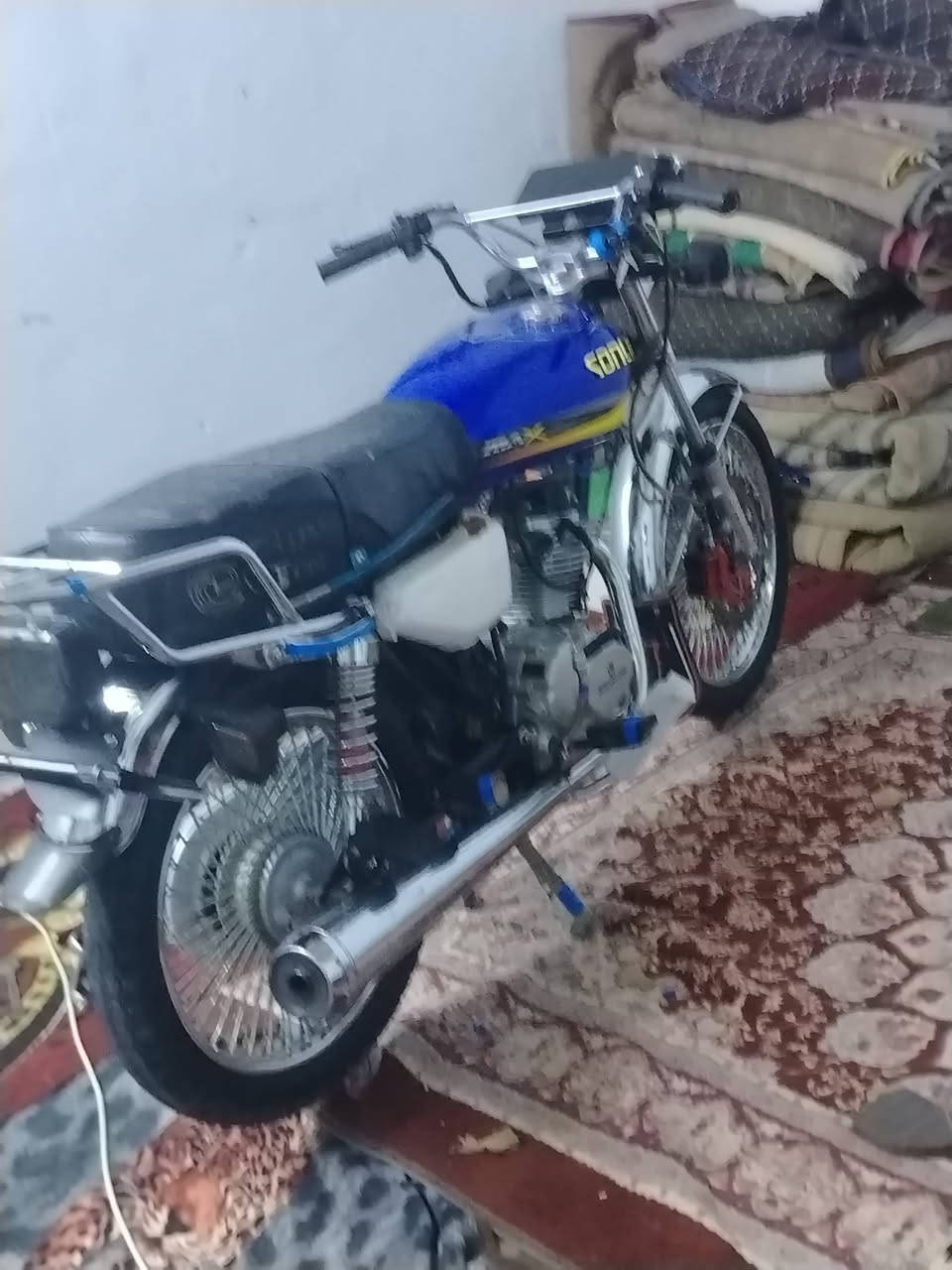 دراجه موديل 25 كل شيء ما بيه دراجه احلى من الصور اوراق موجوده السعر650  دراجه ما مفتوحه شلع كفاله عامه مكاني بالنهوران ***********
