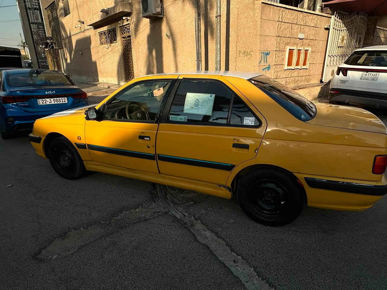 سلام عليكم بيجو 405محدثه بارص موديل 2015
سياره مابيها اي نقص بسمي تريد وكاله تريد تحويل ثاني يوم هيئه غرامات مصفره جديد نقص بس صدر تبريد تدفئه شغال السياره كامله مابيها اي نقص غير الصدر السعر 42بيها مجال  ***********
