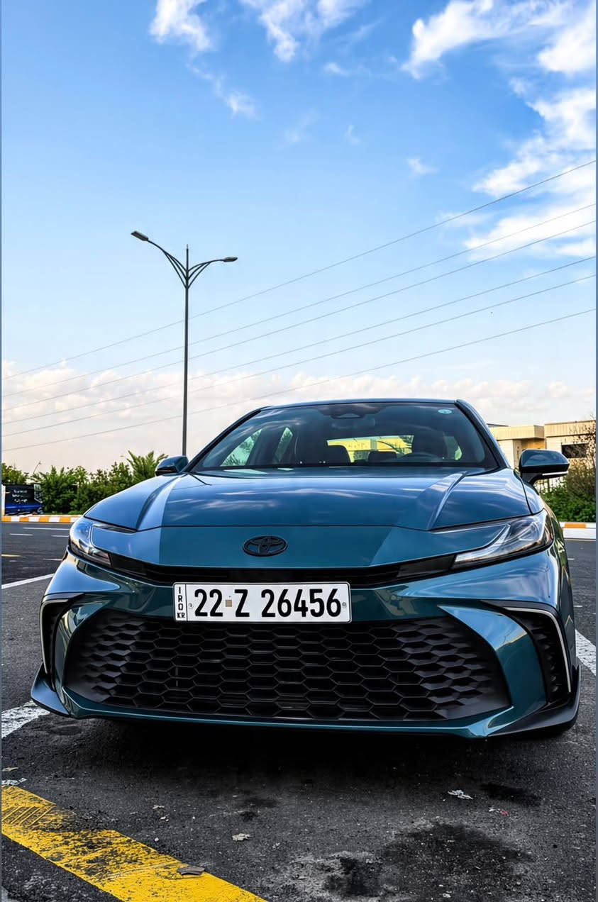 . مكلف بالنشر. 
للبيع | تويوتا كامري SE هايبرد 2026 – وارد أمريكي
🚗 الموديل: 2026
🎨 اللون: شذري
✅ الفئة: SE Hybrid
الرقم. اربيل
⚙️ المحرك: 2.5 لتر هايبرد (225 حصان)
🔄 ناقل الحركة: أوتوماتيك eCVT
🚘 نظام الدفع: أمامي (FWD)
📏 الممشى: 1.000ميل فقط
المواصفات:
تشغيل بصمة (Push Start)
دخول ذكي (Smart Key)
شاحن لاسلكي
شاشة معلومات تدعم Apple CarPlay وAndroid Auto
شاشة عدادات رقمية
كاميرا خلفية
مثبت سرعة راداري
نظام المحافظة على المسار
أوضاع القيادة: ECO / NORMAL / SPORT / EV
فرامل إلكترونية مع Auto Hold
جنوط رياضية 18 إنش
مصابيح LED
مكيف أوتوماتيك
استهلاك اقتصادي ممتاز للوقود
الضرر
نصف جاملغ +ربع باب خلف السائق. صبغ
📍 الموقع: تكريت
📞 للتواصل: ***********
