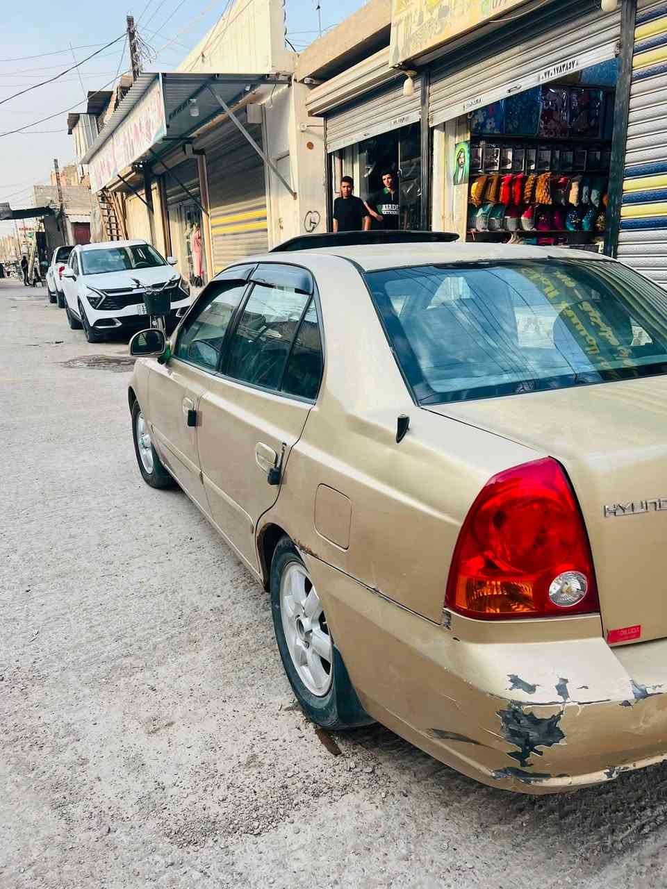 السلام عليكم للبيع او مراوس اكسنت 2005 مكفوله على وضع الشركه الشراي اتصل *********** مكاني بغداد بسمايه السعر ب65 وبيها مجال

