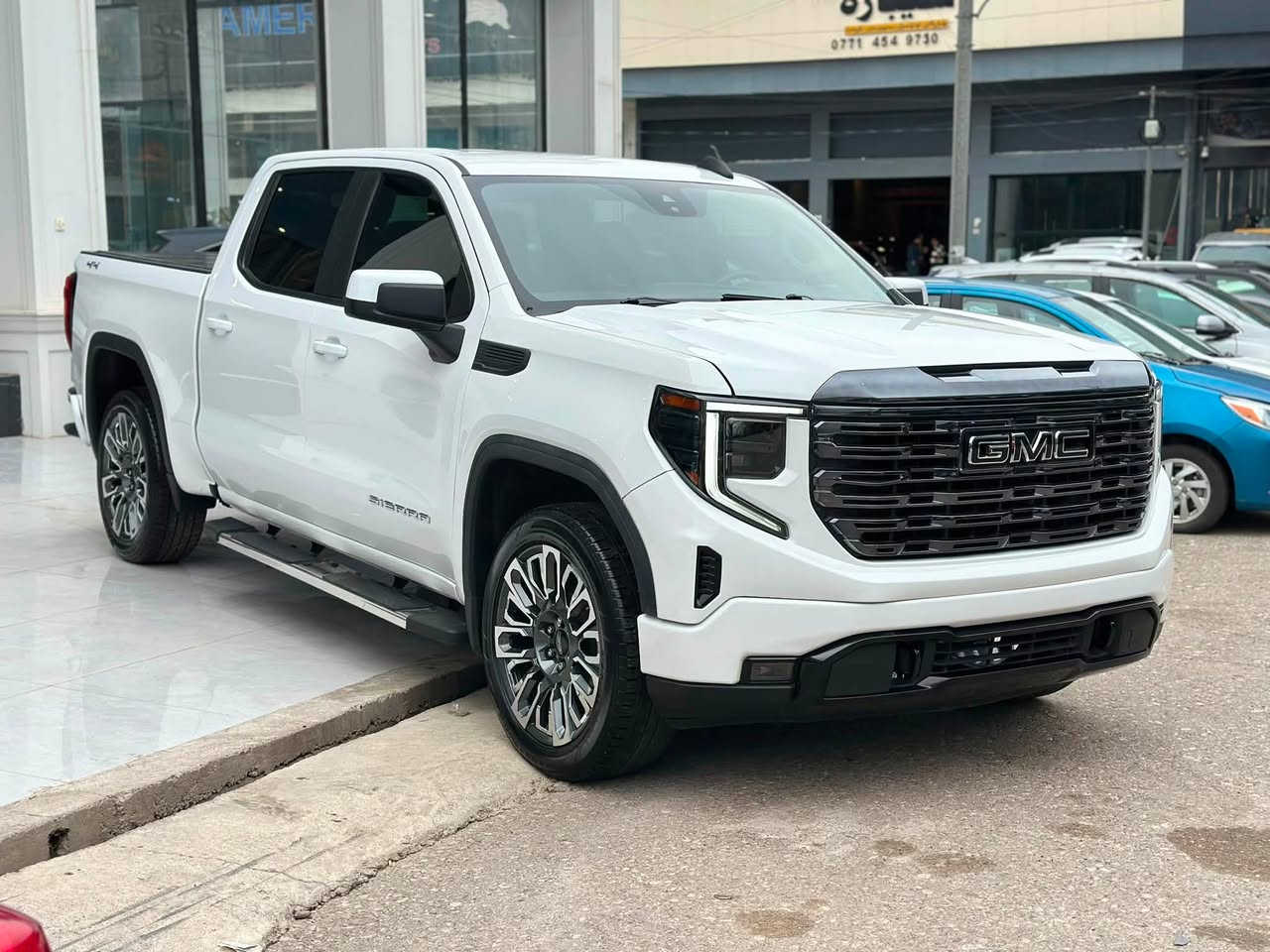 السلام عليكم
2024 GMC SIERRA K1500
جيمسي سيرا
رباعي AWD 4*4
كير تعليك
كشن كهرباء
رادار خلفي
رادار امامي
تحكمات ستيرن
مثبت سرعه
تحديد مسار
لايت زنون
الحادث جملغ خلفي شبر 
ايرباك سيترن راجع بلاد
باب كبير بودي قصير 
مكينة 8 سلندر 5.3
تترقم شيمالي
51الف ماشي
سعر بدون رقم 298$
عنوان السياره اربيل 
***********
***********.
