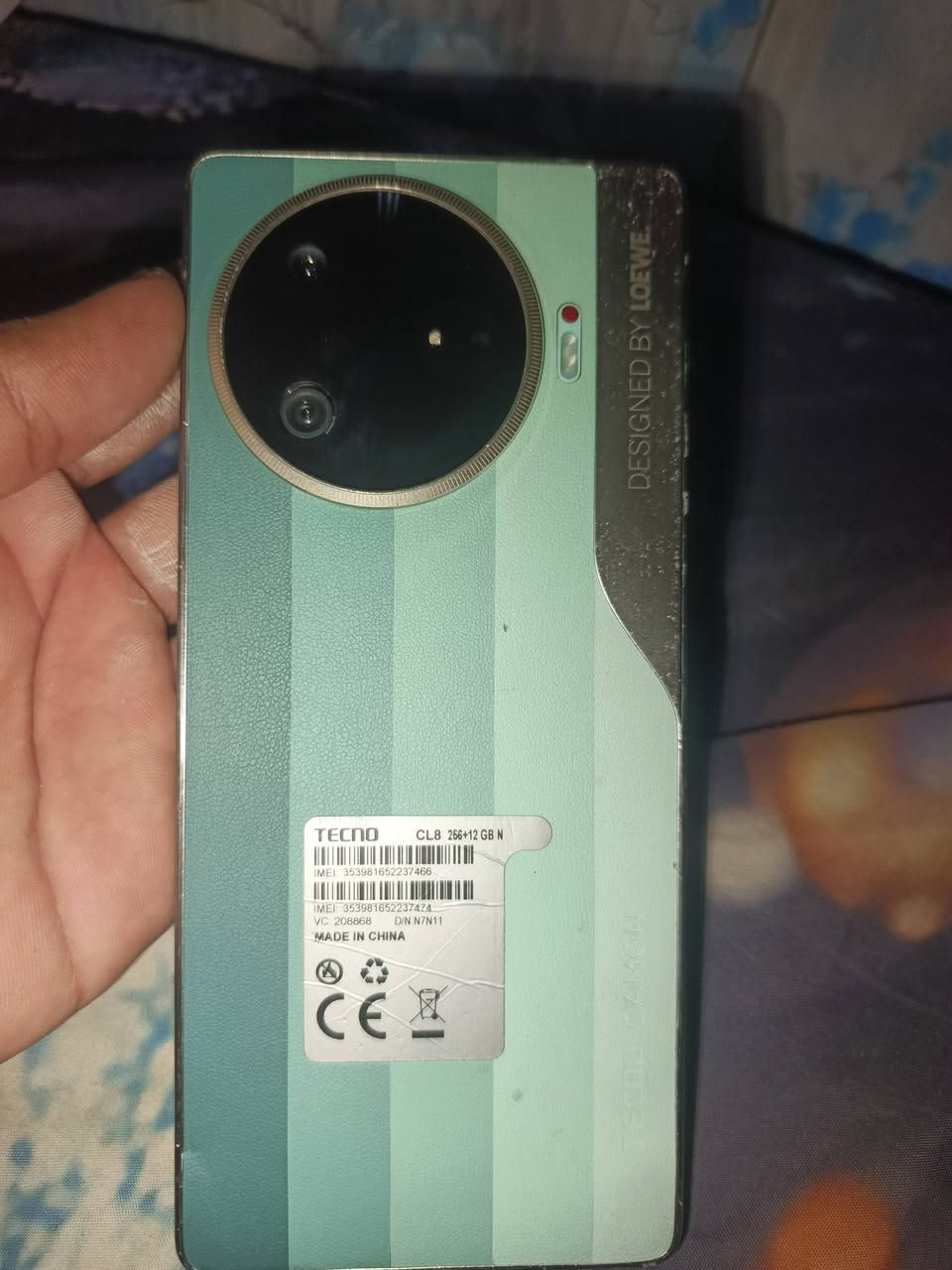 اسلام عليكم تكنو كامون 30 برو 5G للبيع
جهاز نضيف 60 فريم معروفه مواصفات جهاز
ملحقاته فقط كارتون وسماعاته الاصليه
جهاز مبدل بي فقط دكمه ل تعلي وتنصي ذاكره 256+12
صوت وكامره خرافيات سعر الجهاز 240 وبي مجال حك جيه
مدينه الصدر قرب ساحت مضفر 
واتس *********** فقط واتس
