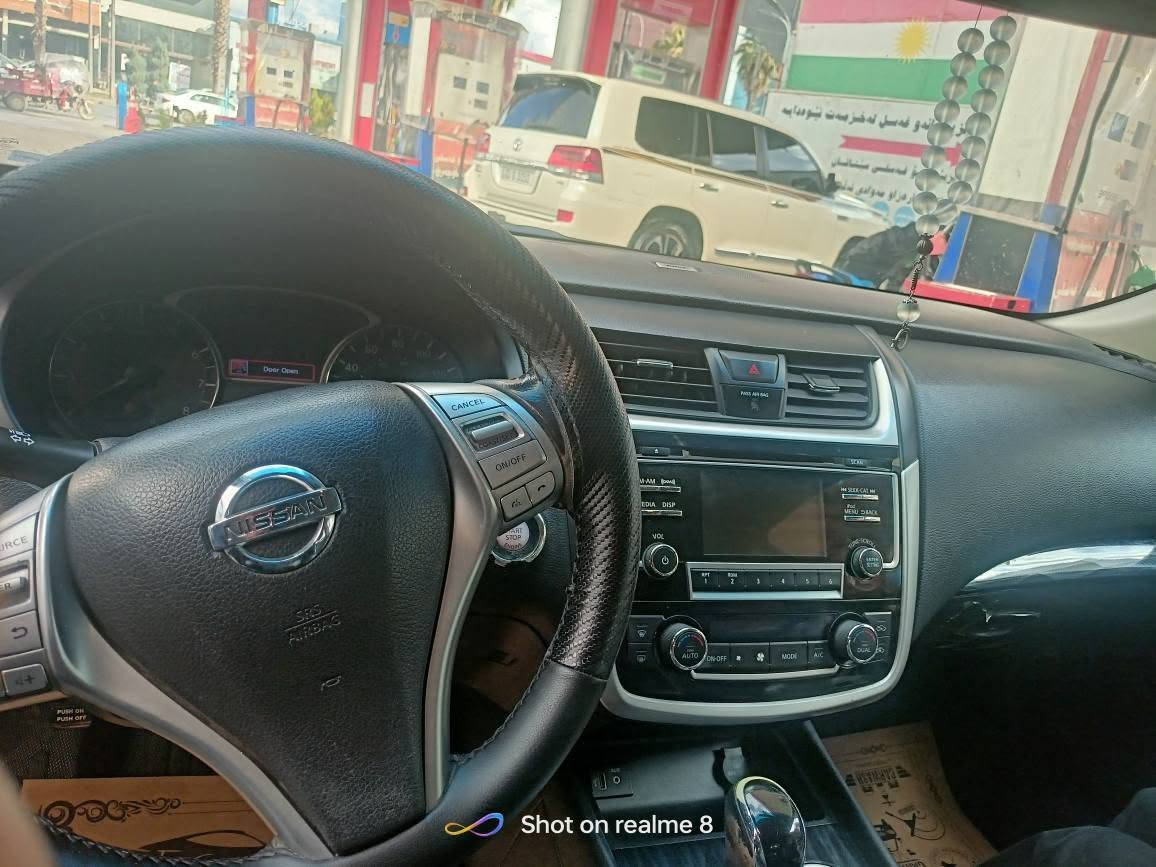 نیسان التیما 2018 SL فول مواصفات كوشن جلد سوكان فوليوم قالب حساس رادار كوشن هيتةر تةبريد گێرو مەکینە بە شەرت چوار پارچە سبوخ بونیت جاملغ چاملغی پشتەوە دەرگای پشتەوە نرخی 98 وەرەقە *********** أربيل, العراق
