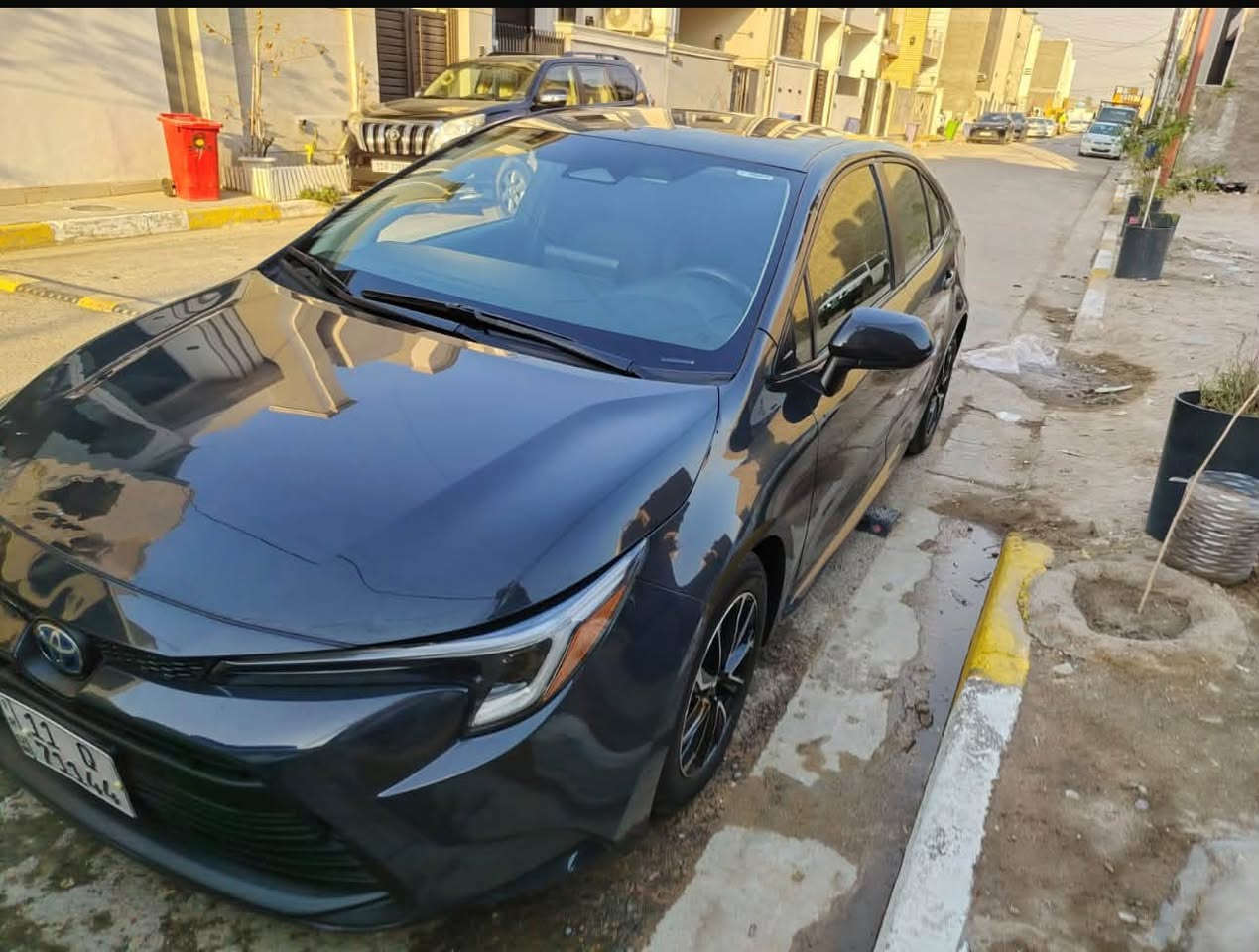 السلام عليكم كورله 2023  ماشيه 65 كلين سياره  سعر 150    / *********** هايبرد لون سمنتي رقم مميز
