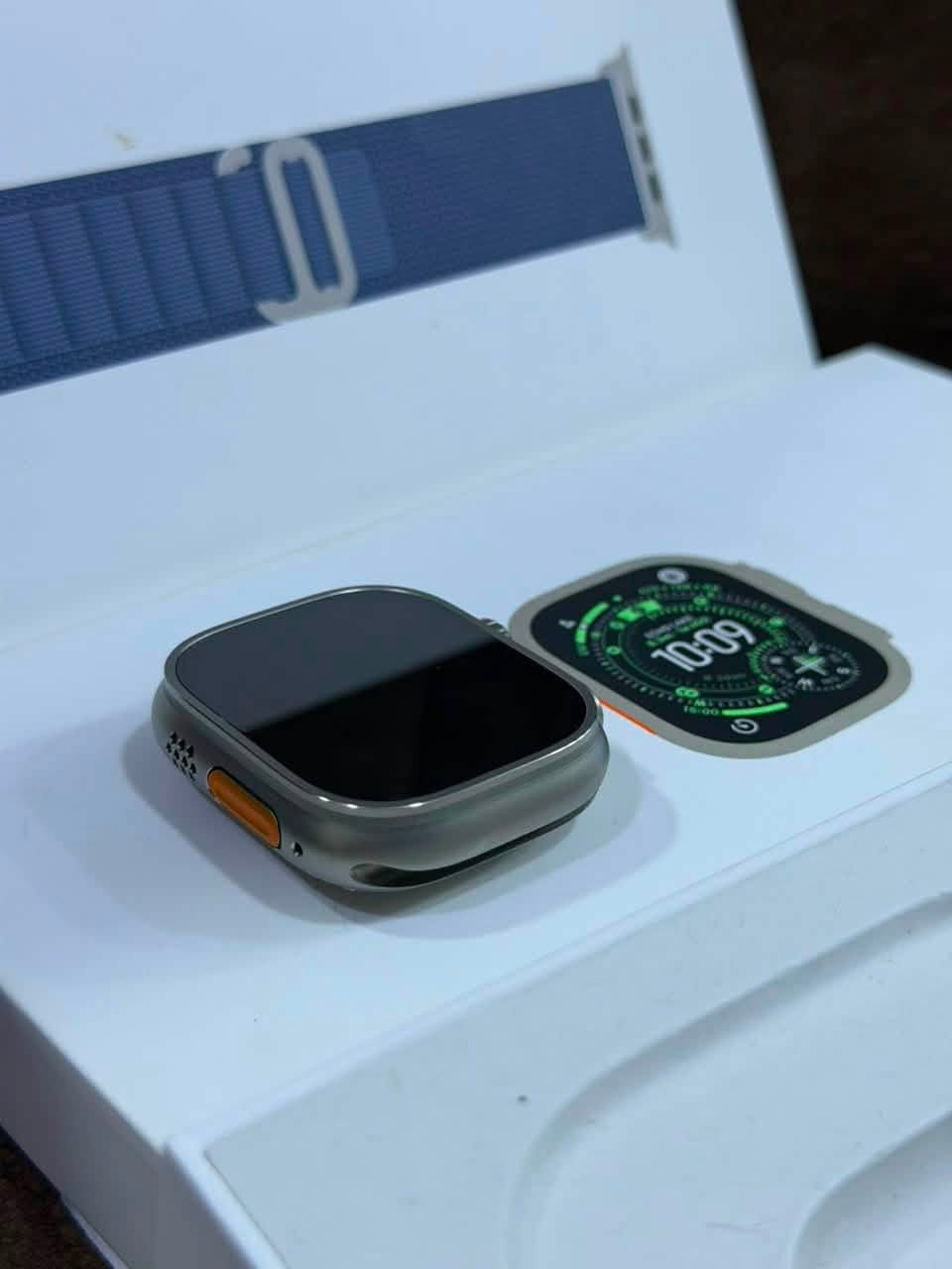 ساعه أبل ⌚️♟️🔥
Titanium  3️⃣ 
اخر اصدار

اللترا  3️⃣ التيتانيوم  الطبيعي
حجم  4️⃣9️⃣  ⛩️
               بطاريه  1️⃣0️⃣0️⃣🔋

            نظافه           1️⃣0️⃣0️⃣💯💯

                 ذاكرة  6️⃣4️⃣  💾👉🔥🔥
مستخدم ايام  👉👉👉
‎مركز سيمو المايسترو دورة شارع الصحه
👉👉***********
اتصال 📞واتس اب /للحجز 
توصيل لكل العراق
تابعني 👉 حتى تشوف كلشي حلو👉👉
