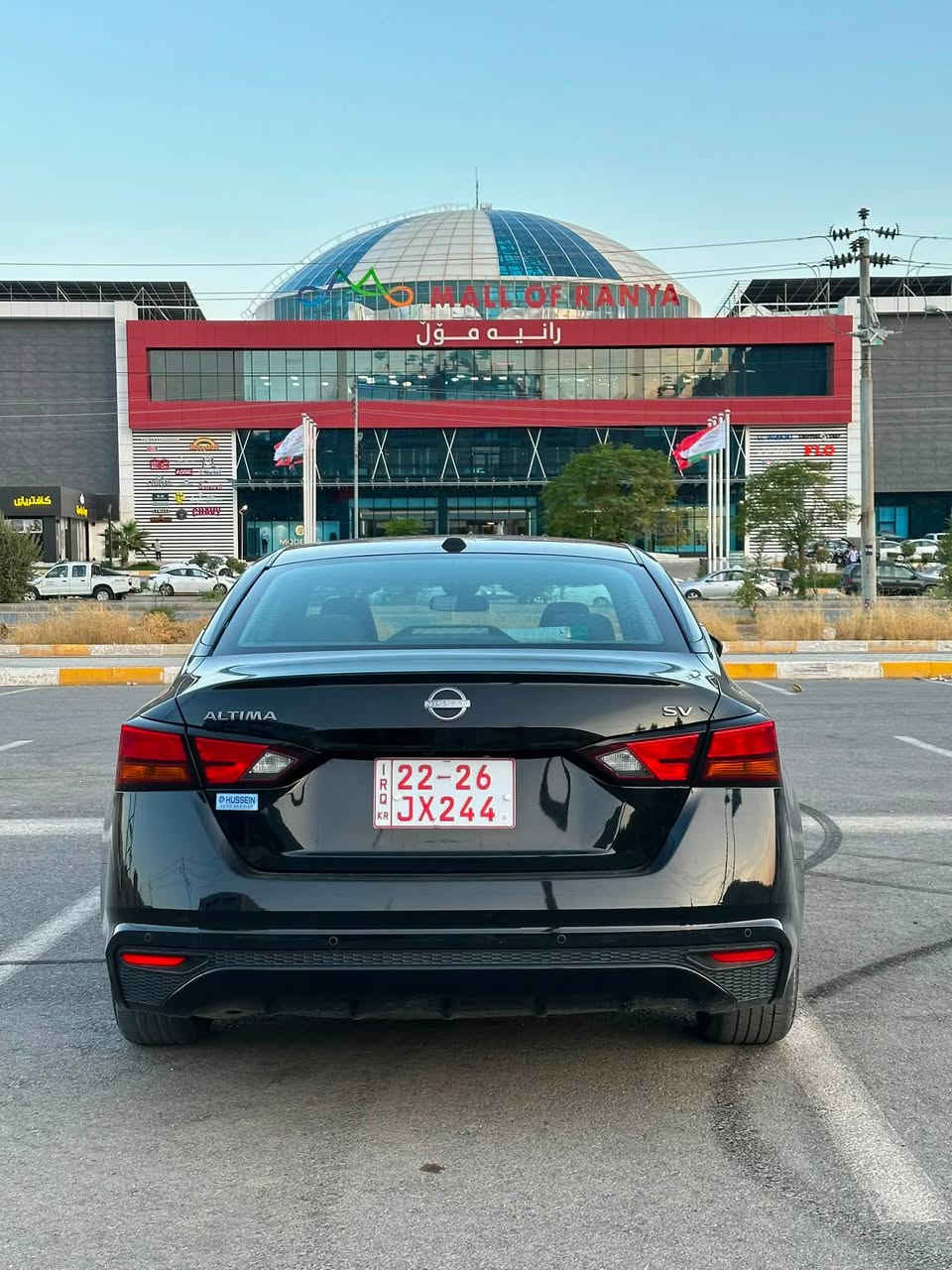 سەرەتا بەناوی خودای گەورەو مهرەبان 
ئاڵتیما مۆدێل 2024
مواسەفات    SV 
ڕەقەم کاتی  تا مانگی ١١ کاتی ماوە 
بەسمە 
شەغال 
ڕادار پشتو پێش
ئاوێنە ڕادار 
سنوق بەسمە
کوشن کارەبا
شاشە ٨ ئینج 
تەبریت لەمس 
مەکینە 2.5 
46000 mile
گێڕو مەکینە بەشەرت 
تەقەو ڕەقە بەشەرت
ڕۆنی هایدرۆلیک تازە گۆڕاوە 
سەیارەکە ماڵی دۆستە دینار مەسروفی نیە 
شوێن . ڕانیە
ژ.م ***********
سعری 148$ معامەلەی برایانە
تێبینی .  دوپارچەی بۆیاغە بۆنیت و  چەملاغی سەکن
دو قنجی بچوکی هەیە  شایەنی باس نیە
