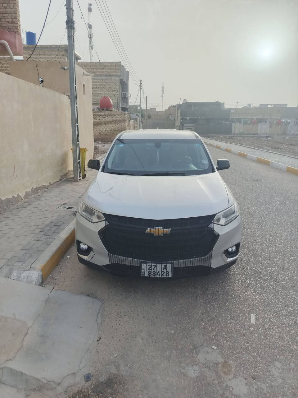 شيفروليه ترافرس 2019 𝙇𝙎، محرك 6سلندر 3600، 7 راكب، 5بصمات، دواخل مشمشي، الحادث( الچاملغ الأيسر الأمامي وخشم الباب السائق)، تشغيل عن بعد ، 3قطع تبريد سياحي،  رقم ذي قار ، للاستفسار المراسله على هذا الرقم ***********
