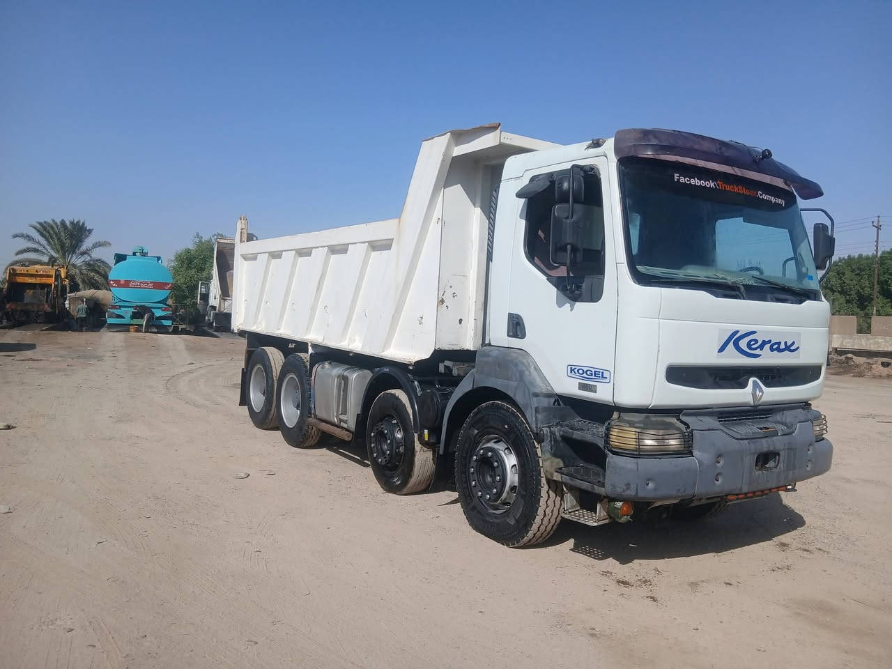 السلام عليكم اللبيع رينو 2002 مواصفات دوله
***********

نص مكتوب في الصور:
- Facebook\TruckStoer.Company
- Facebook\TruckStoor.Company