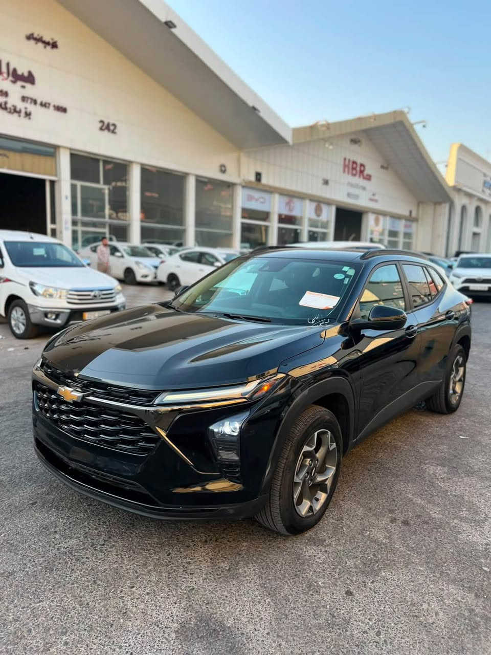 شوفرليت تراكس موديل 2025 LT
سعر 123 ورقة
بصمة 
كاميرة
حساس
رادار
صبغ : جاملغ + بونيد 
بدون ايرباك
بدون دواخل
مكان اربيل 
كورك واتساب ***********

