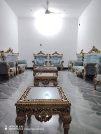كنب ١٥مقعد • ٣طبلات وسط • مستخدم شهرين
