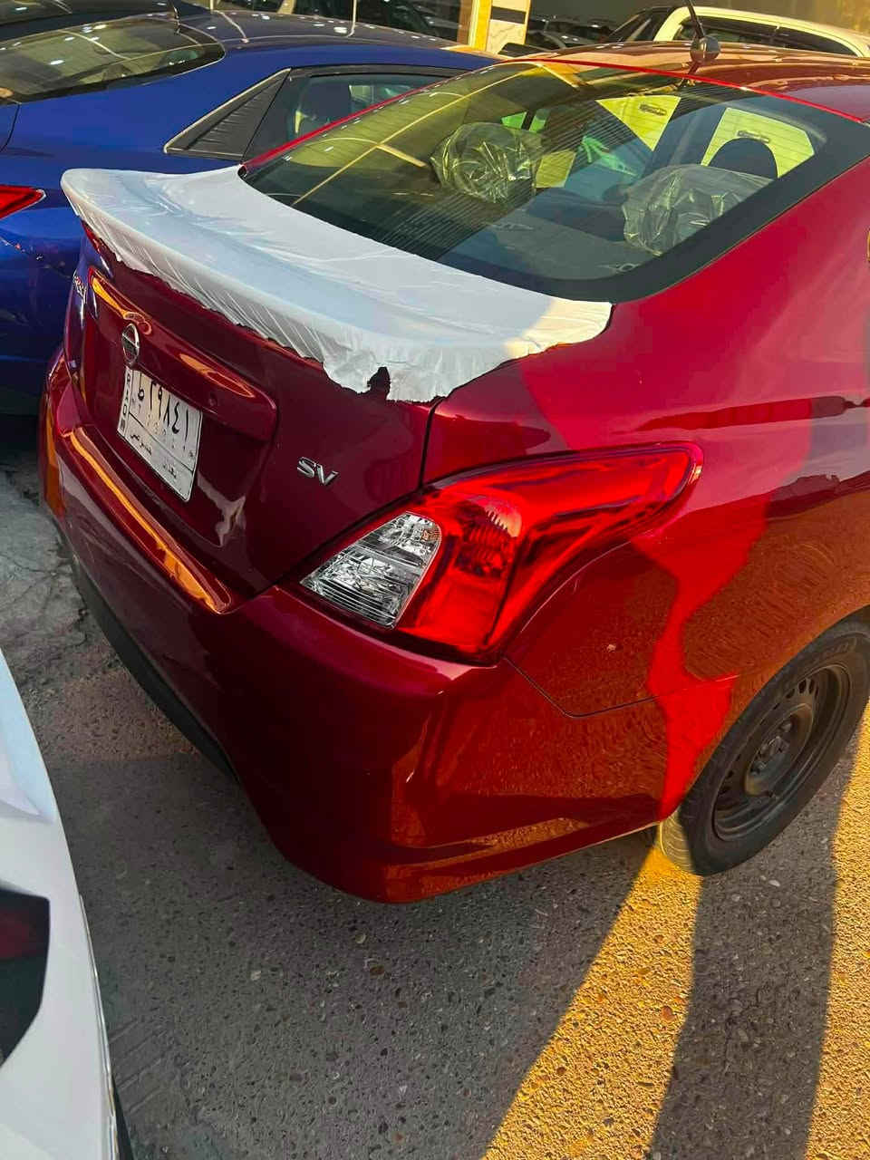 نيسان فيرسا موديل 18 مال بيت نظيفه كامله من كلشي باتري جديد مكينه كير خير من الله هزه جديده سنويه جديده مكانهه بغداد الدوره معروضه اب 90 بيه مجال بسيط رقم ***********
