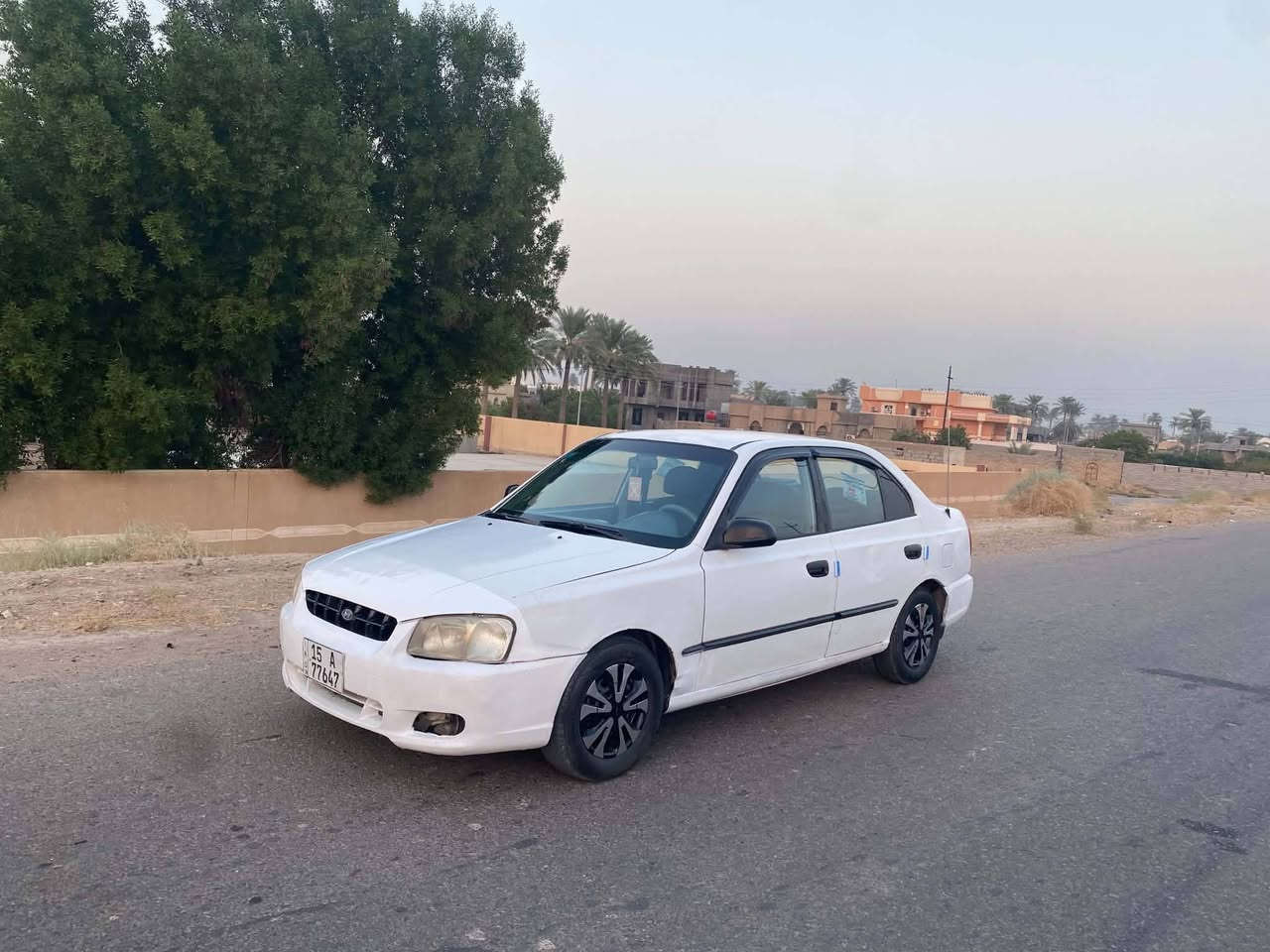 السلام عليكم للبيع اكسنت فيرنا موديل ٢٠٠١ رقم انبار إنكليزي تحويل مباشر سنويه لل ٣١ محرك ١٦٠٠ جديد (سياره اقتصاديه جدآ بل بانزين)  كير جديد صدر جديد تخم تاير جديد دواخل جدد تبريد منضومه كامله سياره جاهزه وما نقصه شي السعر ٢٩ مكاني الرمادي ***********
