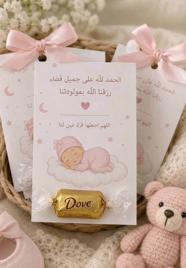 🎁 توزيعات لمناسباتكم متنوعة 🤍☺️
مستعدة أوفّر لكم توزيعات لكل مناسباتكم:
زواج 💍 & نجاح 🎓 & خطوبة 💕 & ولادة 👶 & وغيرها من مناسباتكم.

✨ **عرض التوزيعات:**
كل **100 قطعة بـ 75 ألف دينار فقط** 🤍

📌 **ملاحظة مهمة:**
يجب طلب التوزيعات **قبل المناسبة بأسبوع**.

✨ **التغييرات المسموح بها فقط:**
نوع التوزيع: **حلق 💎 أو شكولا 🍫 أو سبحة 📿 أو علب حنة 🌿 أو عطر 🌸 فقط.**

📩 للتواصل والطلب:
TikTok: **alsaboonaltab3i**
📞 ***************
