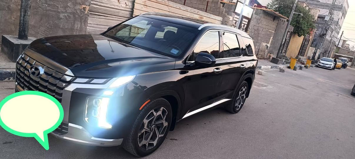 هونداي باليسيد 2024 فول مواصفات كلكرافي السيارة متضررة بيه صفحتين  رقم جديد سنوية 2031 السعر خاص او اتصال *********** مكان السيارة البصرة
