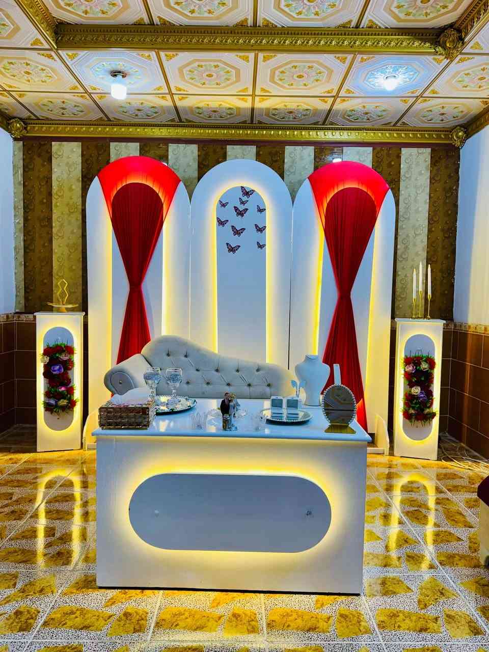 ✨💍 كوشات رهف 💍✨ لأجمل ليالي العمر خلي كوشتك غير 🤍
🎁 عرضنا المميز: كوشة فخمة + كيكة طابقين هدية حسب طلبك 🎂

💰 السعر فقط: 100,000 دينار

📞 للحجز والاستفسار: [***********] 📍 [الشرقاط - بعاجه ]

✨ احجزي الآن وخلي فرحتج تكمل بأناقة ✨
