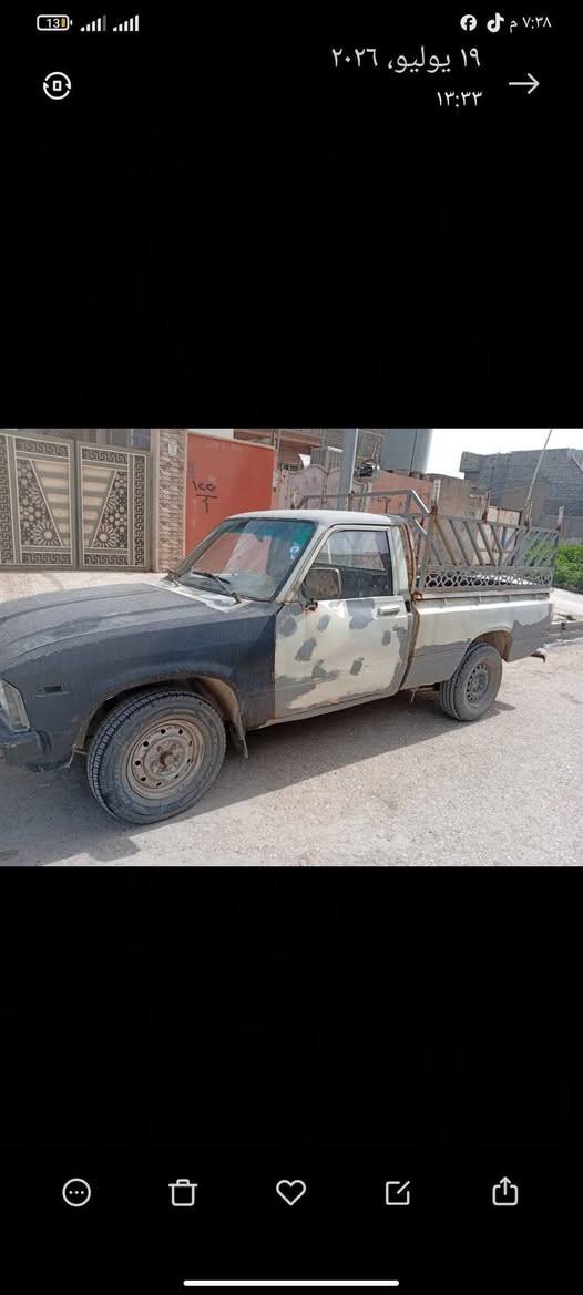 بيكم توتا 1980لبيع شرط تحويل بسمي شاصي شرط محرك شرط كيرشرط  كربون بانزين بيه الستفساراتصل***********.  ***********

