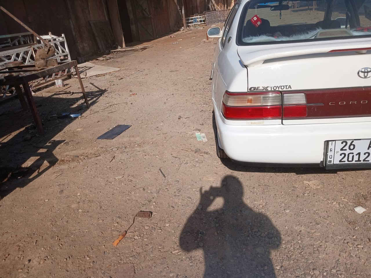 السلام عليكم كورلا موديل 95 للبيع بيها صبغ باب ونص جاملغ شرط التحويل الكان صلاح الدين بيجي السعر 57 بيها مجال *********** 
الرقم الثاني ***********
