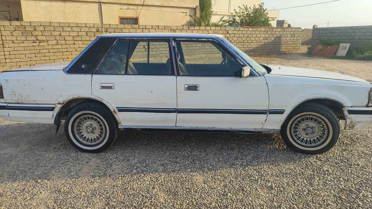 السلام عليكم.. سوبر موديل ٨٧ رقم نينوى بسمي 
سنويه الى ٢٨
محرك شادلها طابوكه 
جديد.. تايرات جدد 
صدر زين 
مكان السياره الشرقاط 
السعر ٣٢ وبيها مجال 
***********
