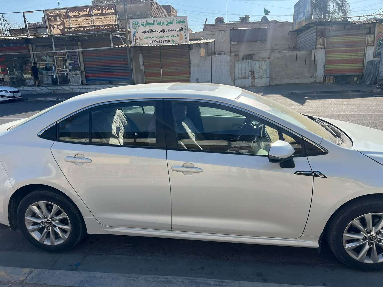 كورلا 2024 ساز خليجي 

فول مواصفات فتحه كاربلاي 

رقم شمالي شركه شيروان 

تحويل او وكاله 

السعر 185 وبيها مجال 

رقم الهاتف ***********
