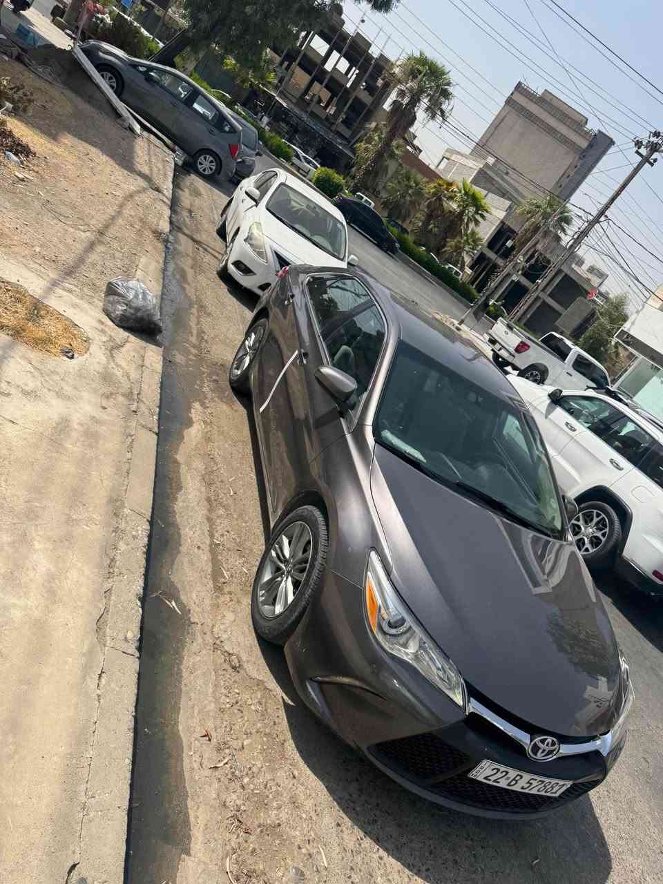 Camry 2017 Se
***********
***********
مواصفات se 
رقم الشانصي / 4T1BF1FK1HU694087
داخل بيجي 
مواصفاتها معروفه se مايحتاج شرح🙏✅
كير محرك تحويل غرامة شرط 

رقم سنويه هزه فحص جديد تحويل وكاله نفس اليوم ✅

حادثها كللش بسيط بدون دواخل بدون ارباك 💯
 1قطعه صبغ فقط 
البنيد مبدل باادي نفس الون بدون صبغ 

مكانها اربيل 
سعره 148 مجاال كلللش بسيط حك الجيه 

***********
*********** أربيل, العراق
