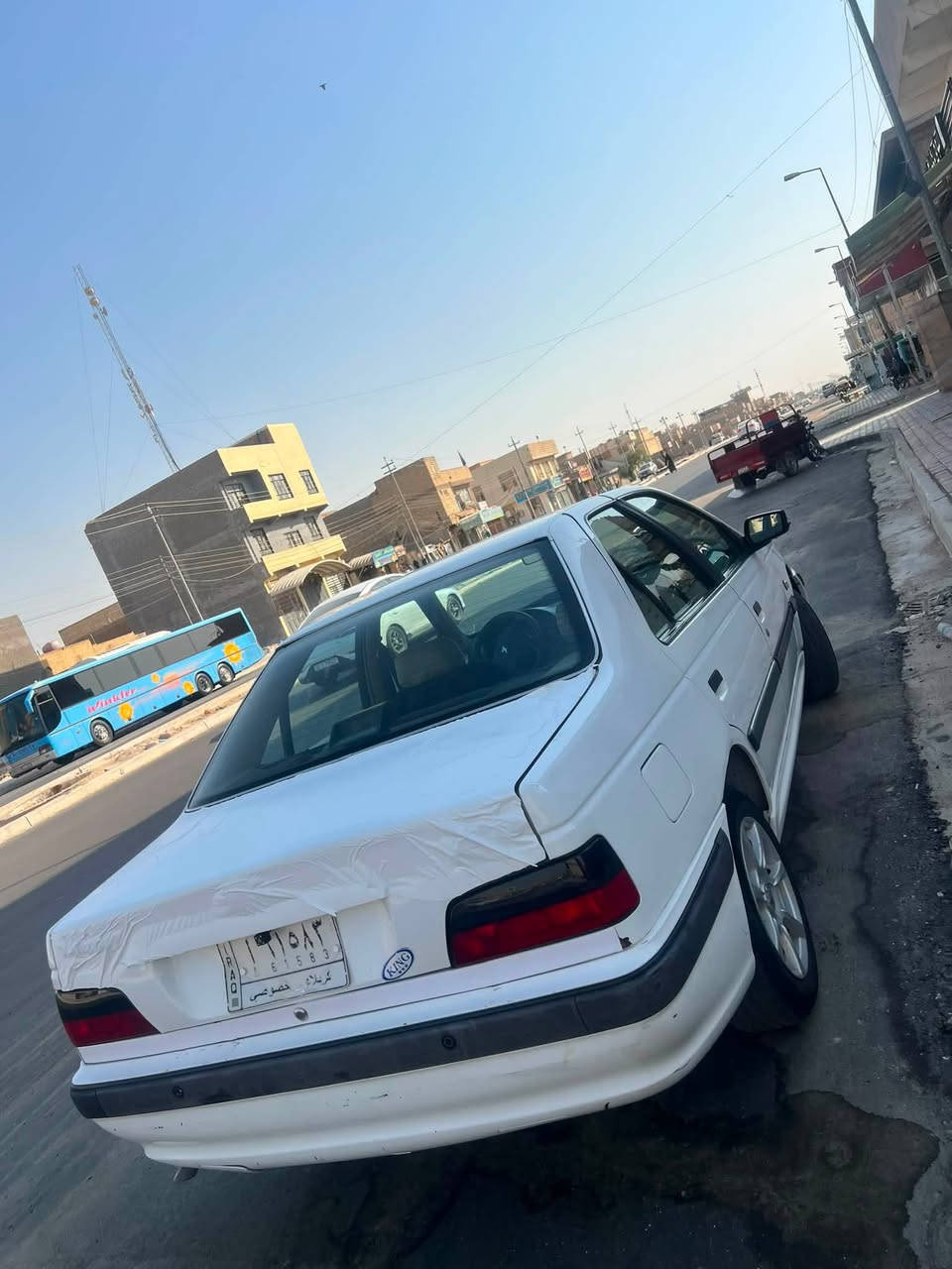 السلام عليكم بيجو بارص 2018
للبيع كفاله عامه السياره 
جاهزه من كلشي ترايك وين متريد
مكينه كير مكفولات السياره حلوه
نقصهه فقط اشياء بسيطه بالحداديه
السياره سنتر لك شاشه كامره تحكمات مقود
حساسات السياره نضيفه على ايدي 
مكان السياره كربلاء حي الرسالة
السعر ٥٧ وبيهه مجال بسيط جداً 
للأستفسار
***********
