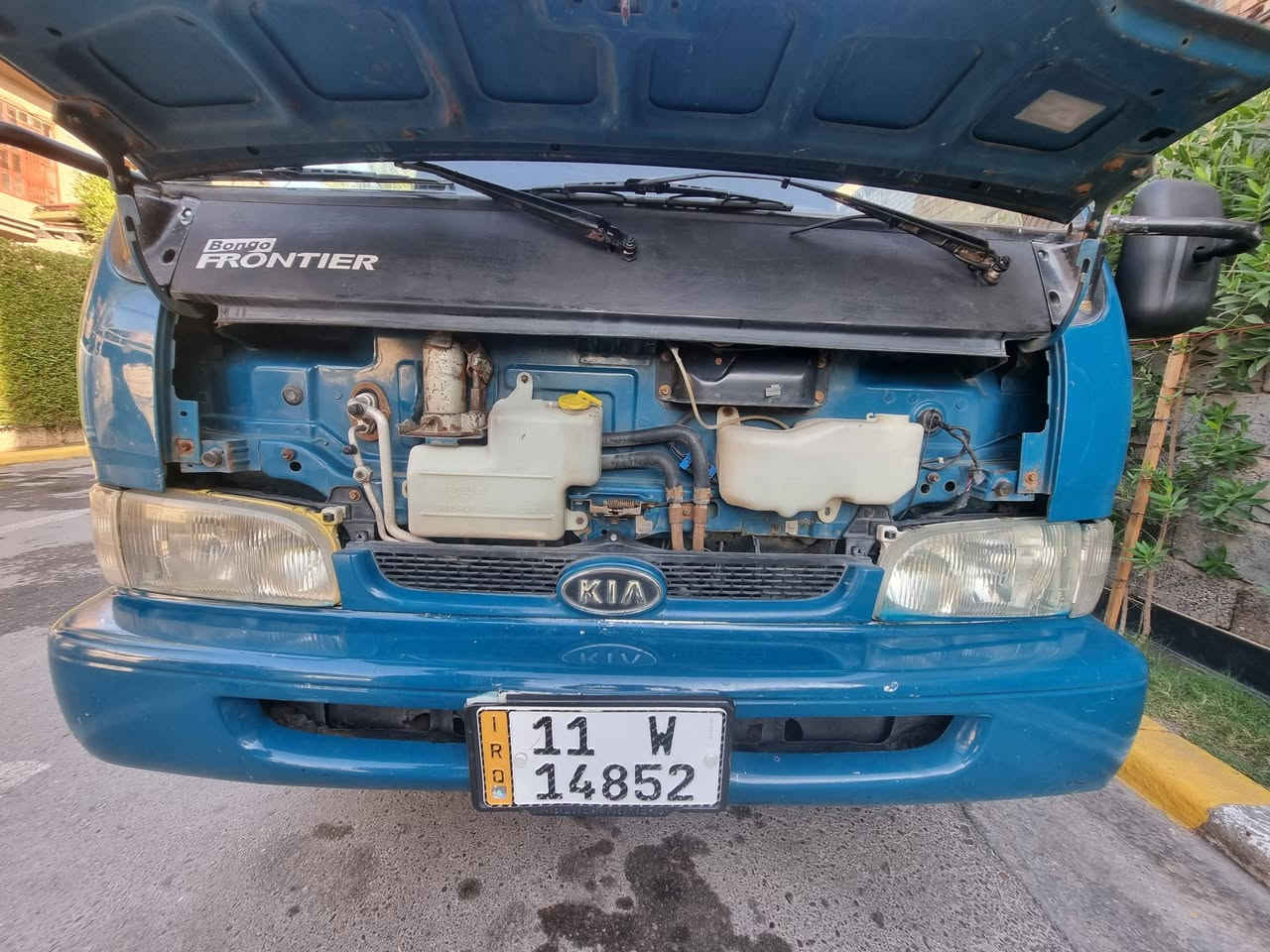 السلام عليكم للبيع كيا
فونتيرة موديل ٩٨ بغداد بسمي بلادية بس الدواير ملكطات اثر خياس كير مكينة اكسل شرط رقم شاصي واضح  بليتة قمارة كهربائيات كلها شغالة جاهزة عل اخرحباية للكمال الله تخم تايرجواهة شرط التحويل السعر٦٧ بغداد الشعب 
***********او***********
