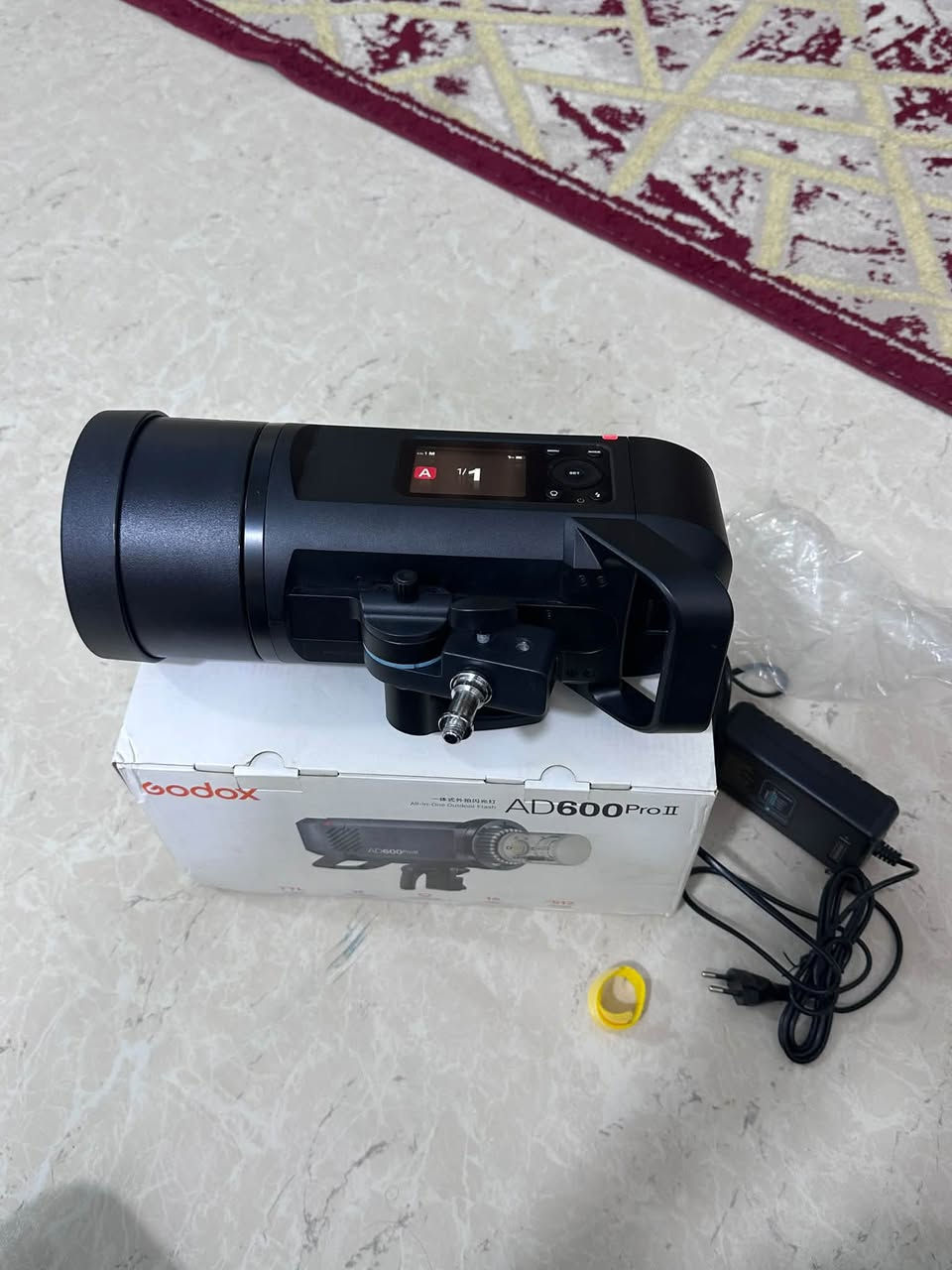 على وضع الشركة ما مشحونه ولا مره
اضاءة AD 600 pro ii الاصدار الثاني السعر قفل قفل قفل 700
