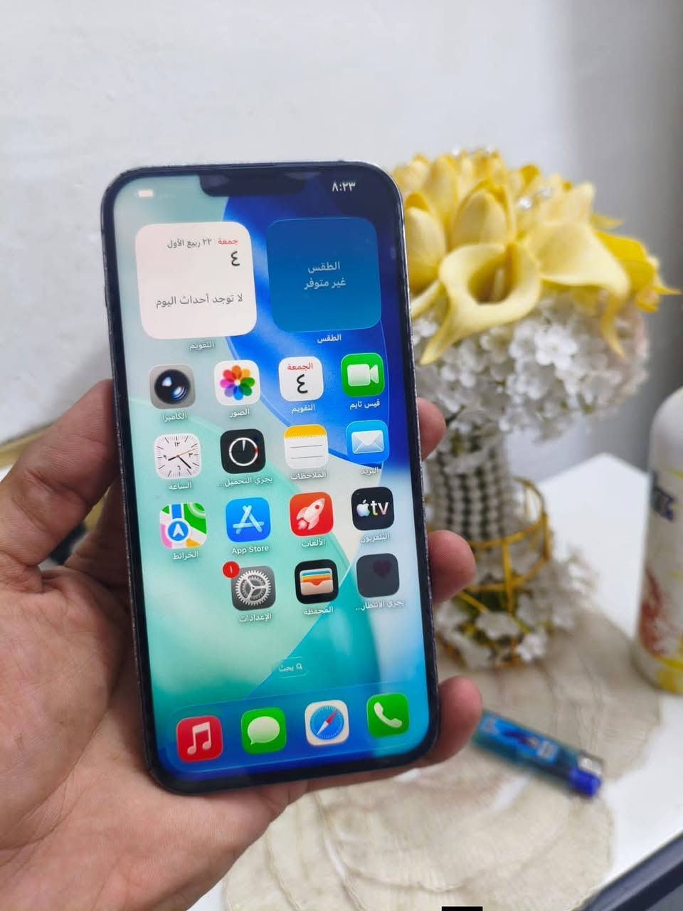 14 برؤ ماكس #للبيـع  شرق اوسط  ذاكره 256 
بطاريه 92 أصليـة جهاز ؤتر برو نظافـه 100بل 100
 عدسات حمايه  كيبل أصلي #المكان نجف مشخاب
#السعـر  خاص او واتساب ‪***********‬‏
