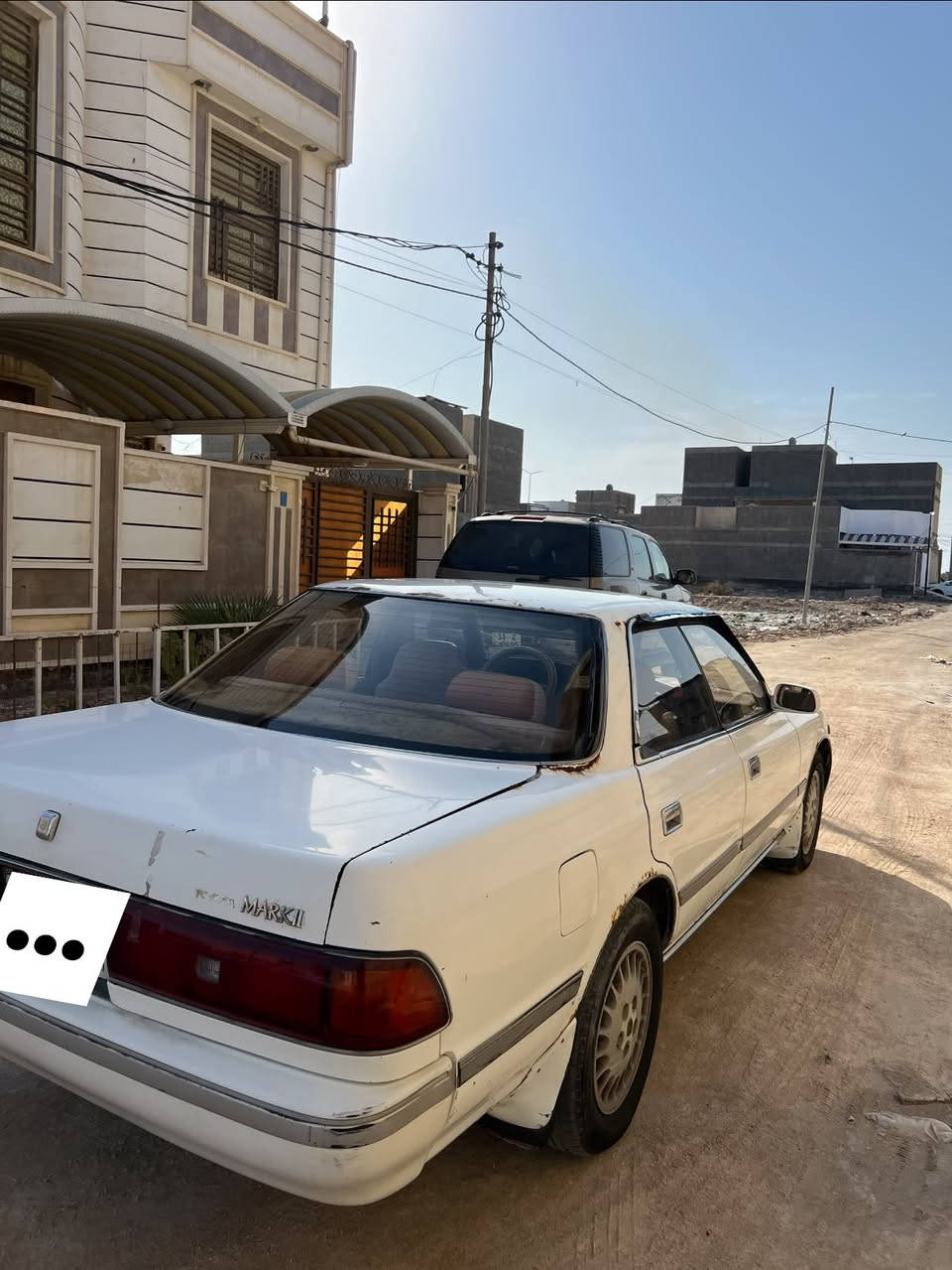 سياره مارك كصيف مديل 1991 مكصوصه صندوق وقماره وبيهه ضربه من وره السياره بأسمي ثاني يوم تحويل الي راغبها يراسلني واتساب 
***********
