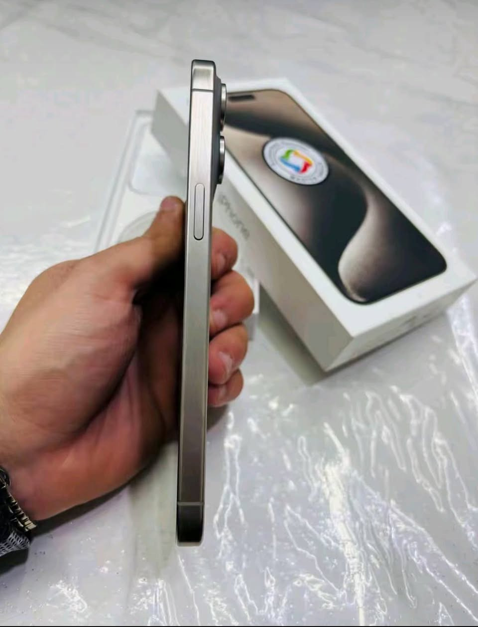 iPhone 15 pro max 256
السعر مليون قفل 

جهاز نضيف ✅

شرق اوسط 

تفحص وين متريد اذا بي شخط اكسره كدامك 

بطاريته84
عدد الدورات مال شحن 700

للبيع السعر مليون قفل بدون عمله او للمراوس شعندك نزل

*********** متواجد واتساب ورصيد بكل وقت 

العنوان الزعفرانيه شارع الكهرباء
