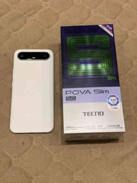 للبيع تكنو  POVA Slim 5G   تكنو بوفا سلم 5g   التلفون مال بيت ومامفتوح...