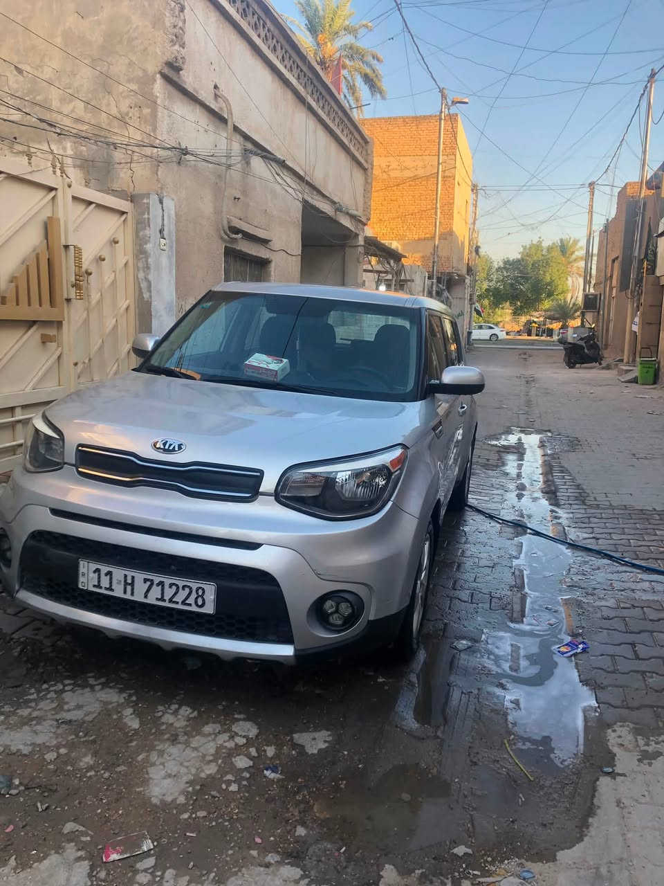 سلام عليكم كيا صول ٢٠١٨سيارة نضيفة مال بيت هاذ سونارهة واضح سيارة اي نقص مابيهة سعرهة ١١٢مكاني بغداد الشعلة رقم ***********
