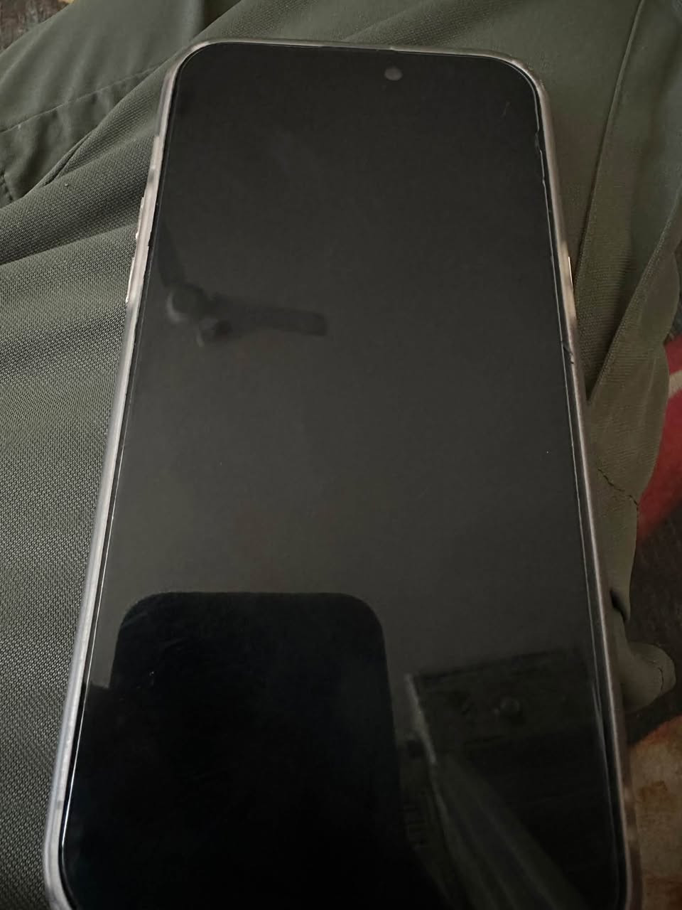 📱 iPhone 14 Pro Max
آيفون 14 برو ماكس للبيع 

🔋بطاريه 85 

ذاكره 256

الشاشة أصلية ولم تُبدّل

️ يوجد خط بالشاشه مثل ما واضح گدامك ‼️ 

كارتون الجهاز متوفر مع الكيبل 

ظهر الجهاز مبدّل ‼️ 

الجهاز يعمل بصورة طبيعيه مع شرط الضمان 

السعر جداً مناسب 🔥 

للتواصل ***********
