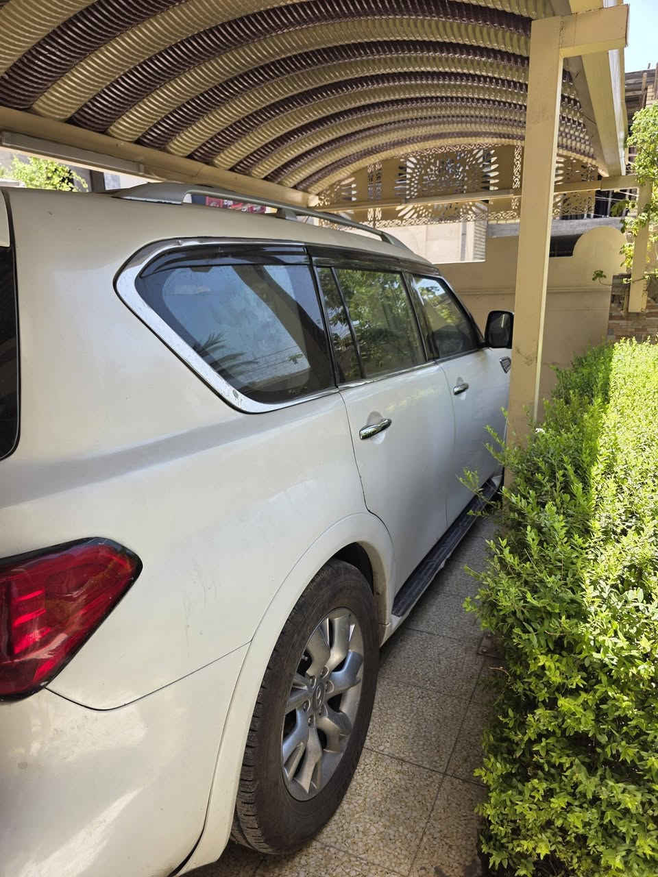 انفنتي qx56 موديل ٢٠١٣ فول مواصفات كير مكينه تبريد صدر تخم تاير خير من الله شاشه اندرويد شاشات خلفيه سياره نضيفه جدا بيها نواقص جدا بسيطه مصبوغه عام اثر جراد وجنت محدثها باترول وبسبب الهزه رجعتها على البلاد للبيع السعر 130 رقم بغداد مميز باسمي هزه جديده مكاني بغداد ***********
