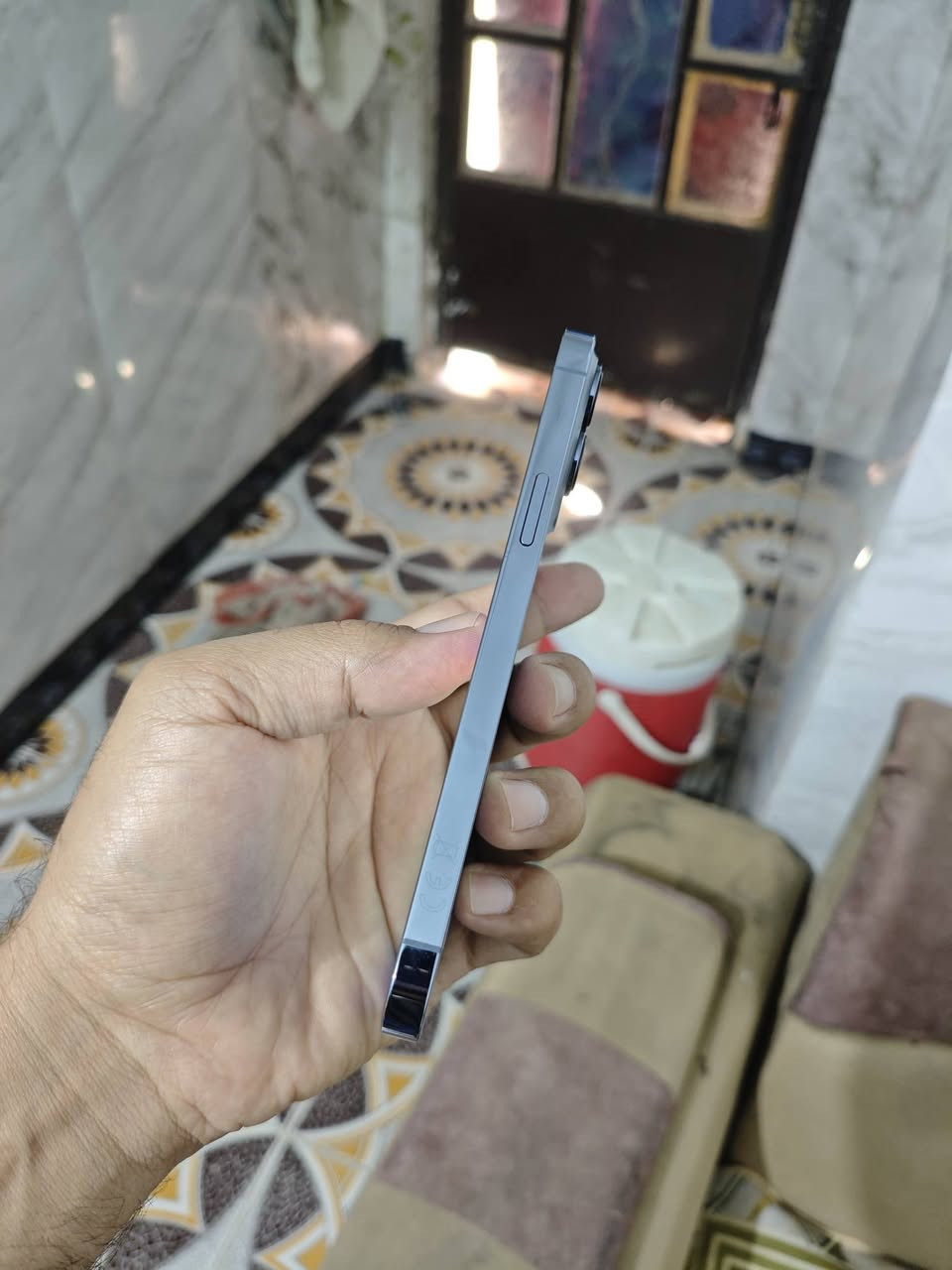 يا الله سلام عليكم ايفون 13 برو ماكس شرق اوسط مكفول وضمان شهر بطاريه 86 بلادي ذاكرى 512  يعني نص تيرا  شرق اوسط السعر 750 وبي مجال مكاني الديوانية جلبيه ***********
