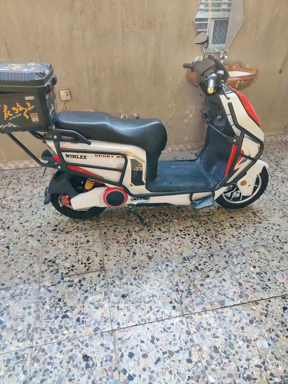دراجة شحن • بطارية أصلية • حي اور